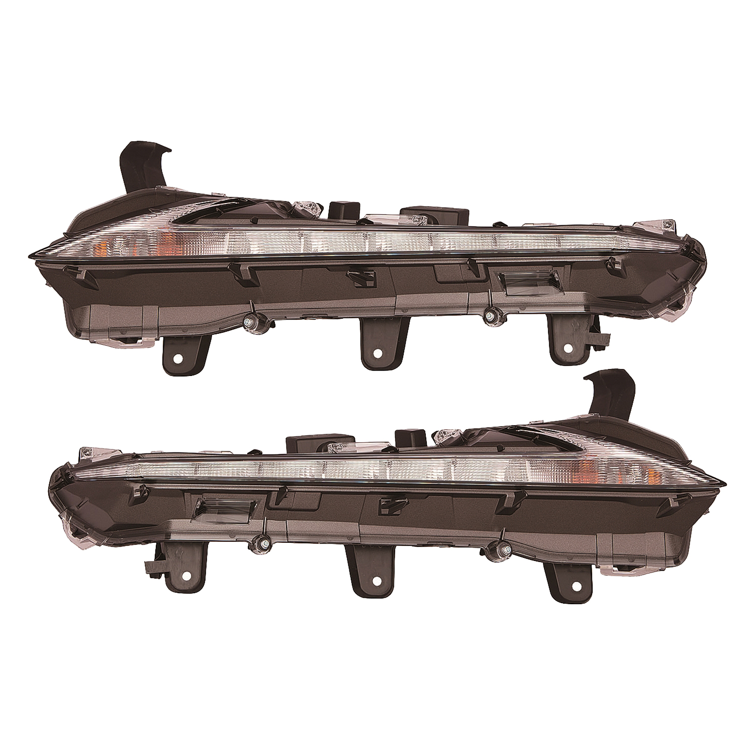 Daytime Running Light Set For 15-17 Lexus NX300, 15-21 Lexus NX300h, 15-21 Lexus NX300h; CAPA Certified