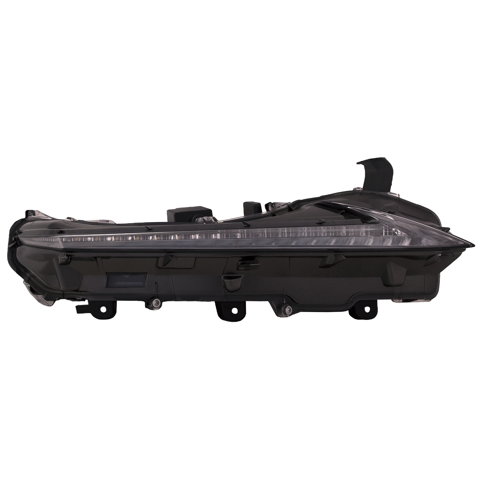 Right Passenger Side Daytime Running Light For 15-17 Lexus NX200t, 18-21 Lexus NX300, 15-19 Lexus NX300h; CAPA Certified