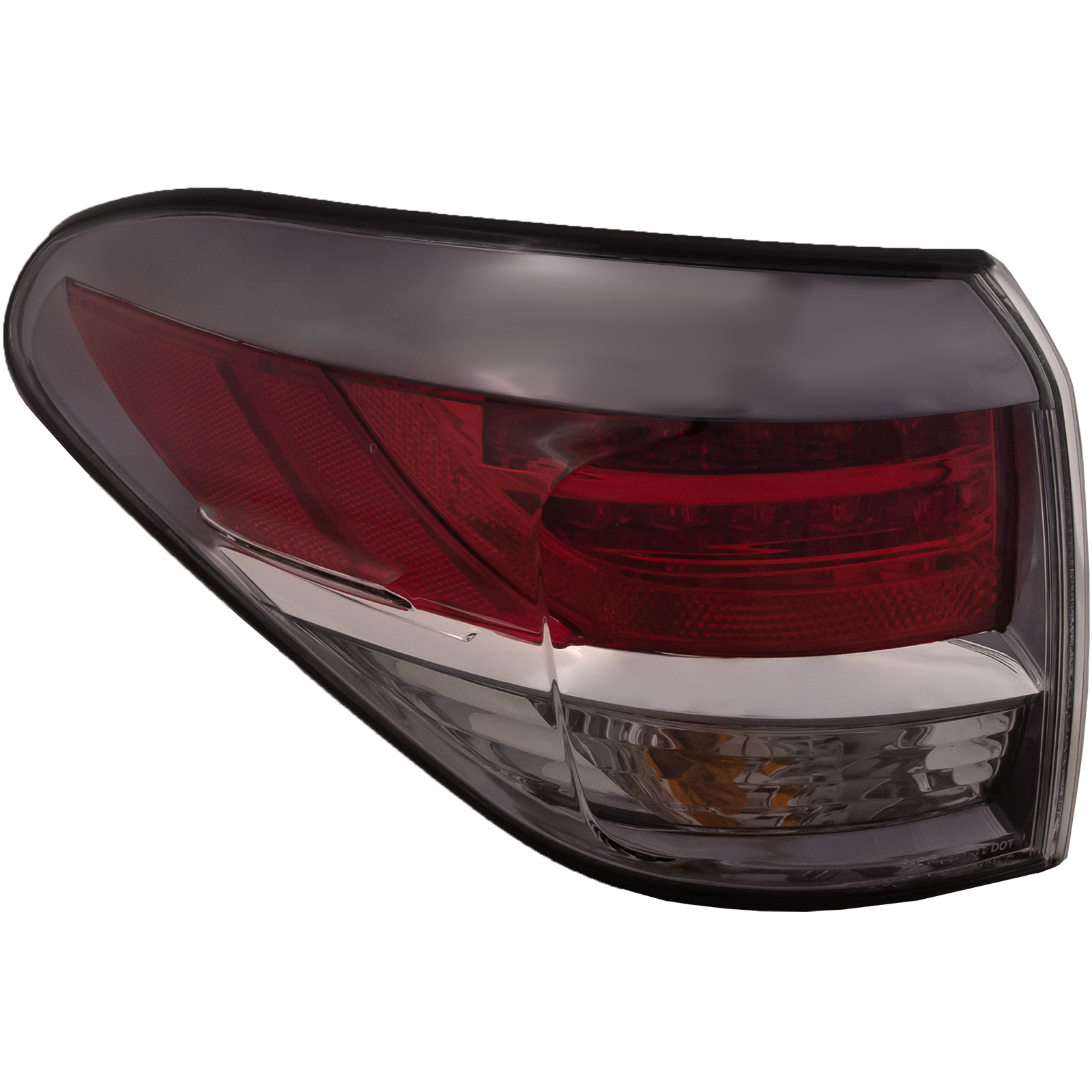 Left Driver Side Tail Light For 13-15 Lexus RX350; CAPA Certified