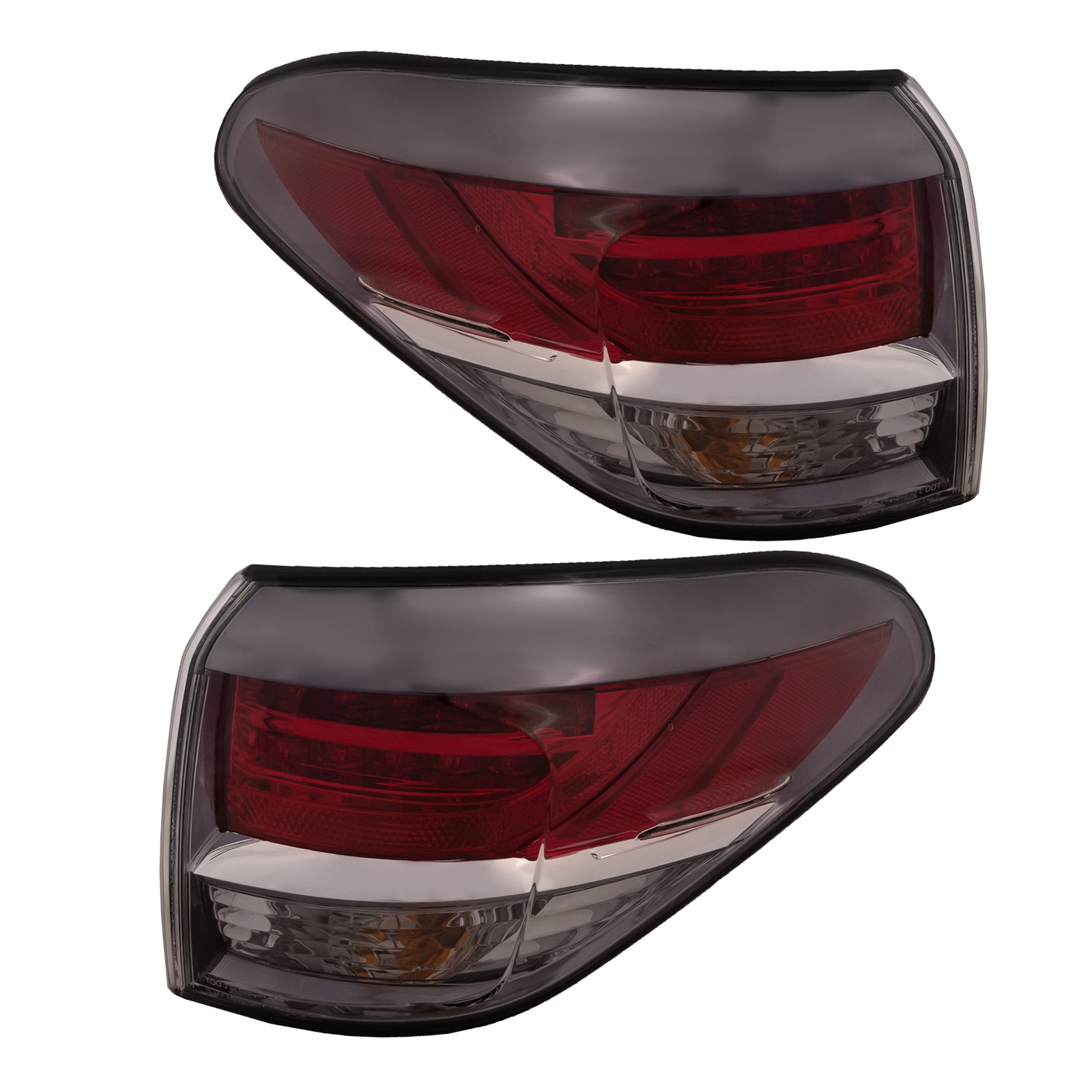 Tail Light Set For 13-15 Lexus RX350; CAPA Certified