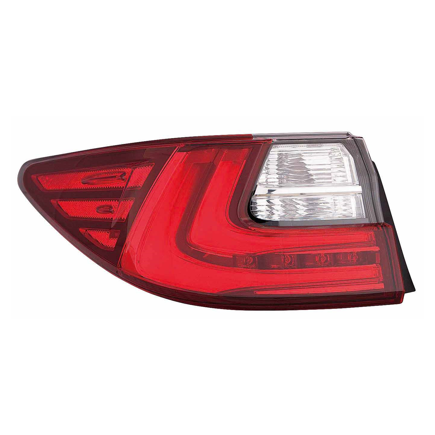 Left Driver Side Tail Light For 17-18 Lexus ES300h, 17-18 Lexus ES350; CAPA Certified