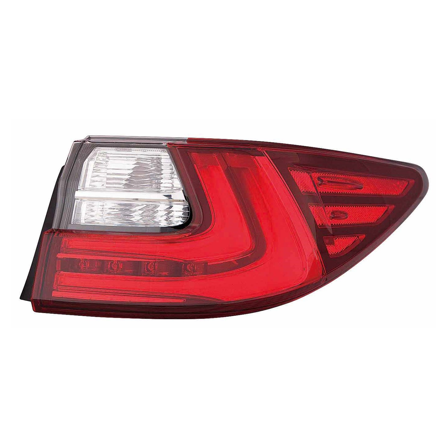 Right Passenger Side Tail Light For 17-18 Lexus ES300h, 17-18 Lexus ES350; CAPA Certified