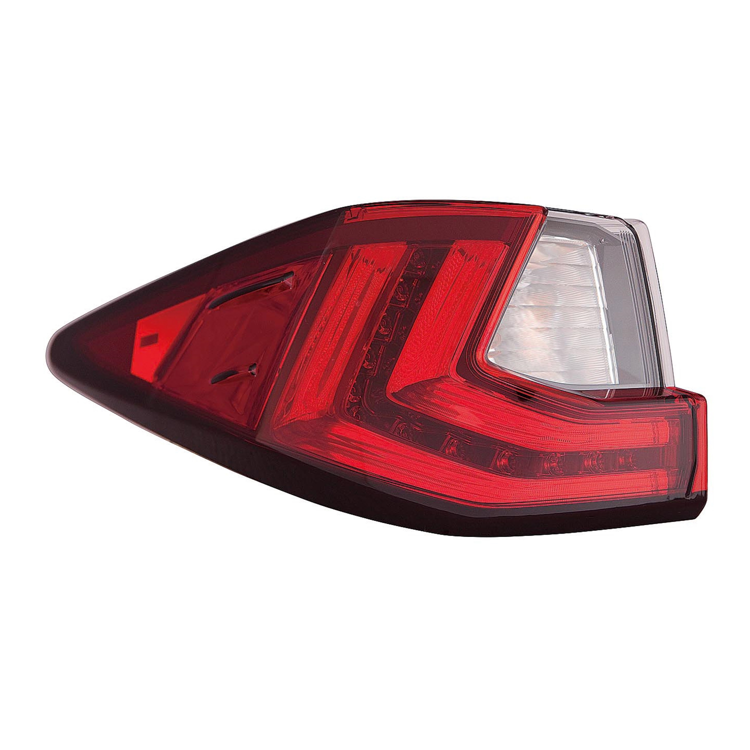 Left Driver Side Tail Light For 16-22 Lexus RX350, 18-22 Lexus RX350L, 16-22 Lexus RX450h; CAPA Certified