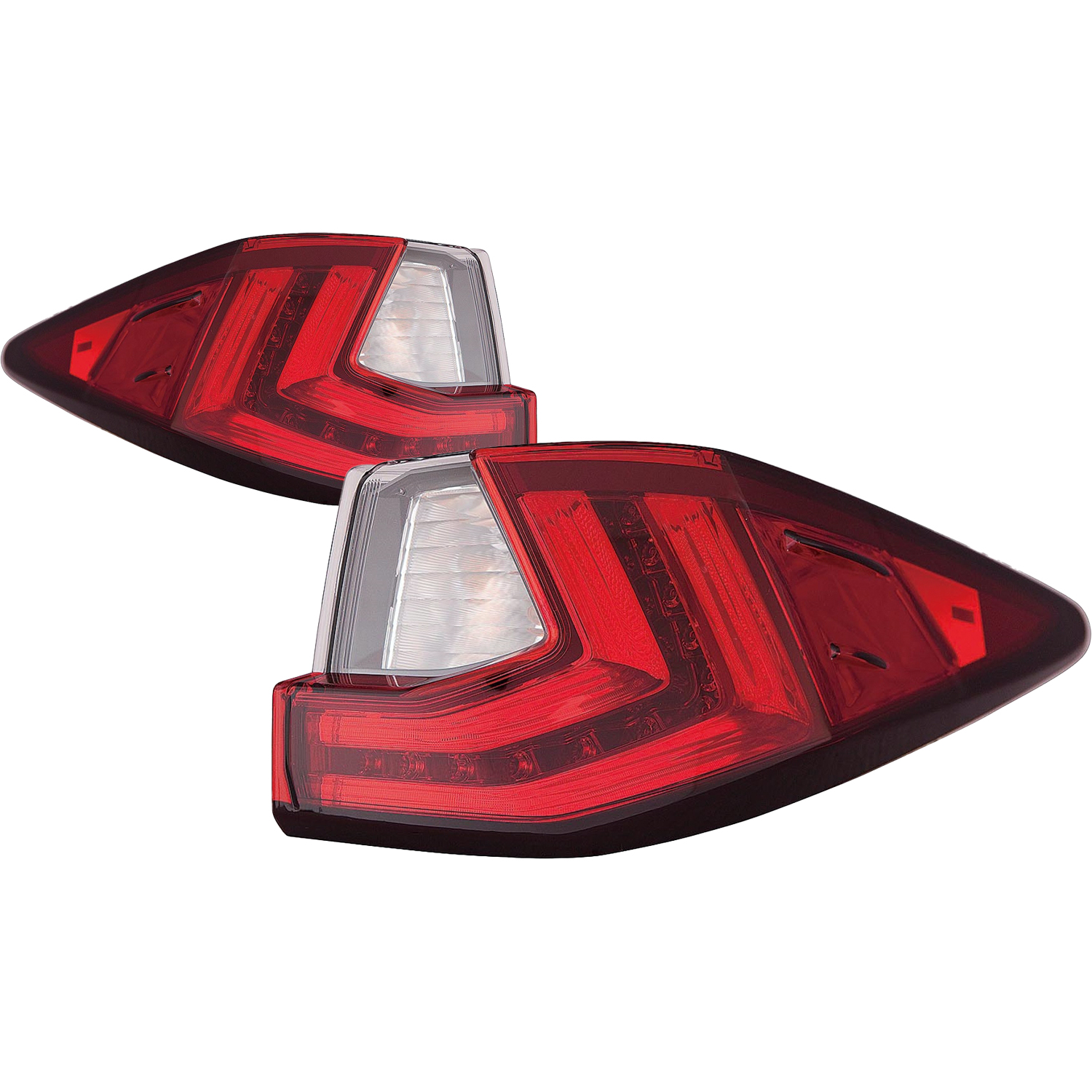 Tail Light Set For 16-22 Lexus RX350, 18-22 Lexus RX350L, 16-22 Lexus RX450h; CAPA Certified