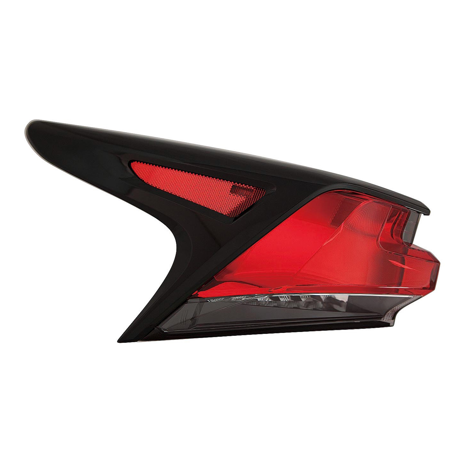 Left Driver Side Tail Light For 18-21 Lexus NX300, 18-21 Lexus NX300h; CAPA Certified