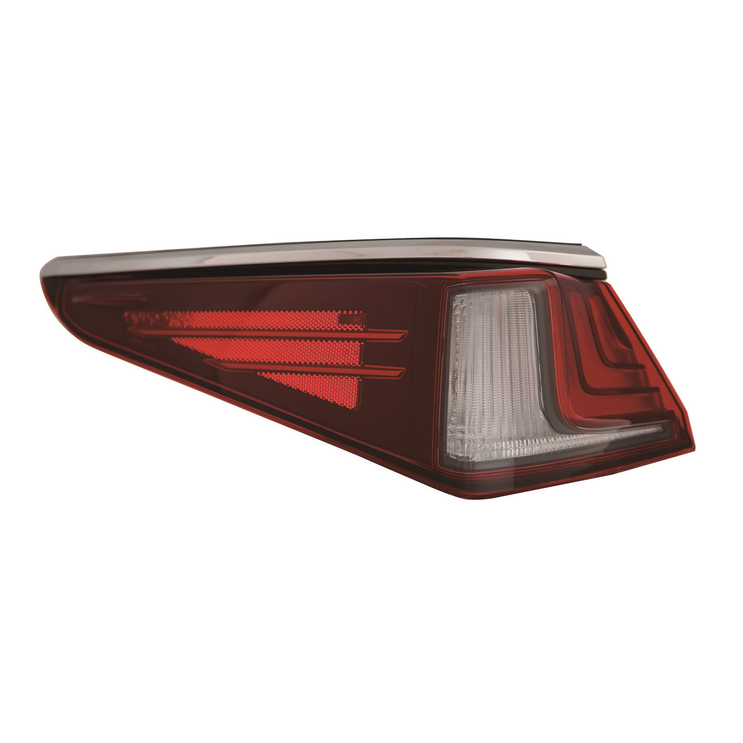 Left Driver Side Tail Light For 19-21 Lexus ES300h, 19-20 Lexus ES350; CAPA Certified