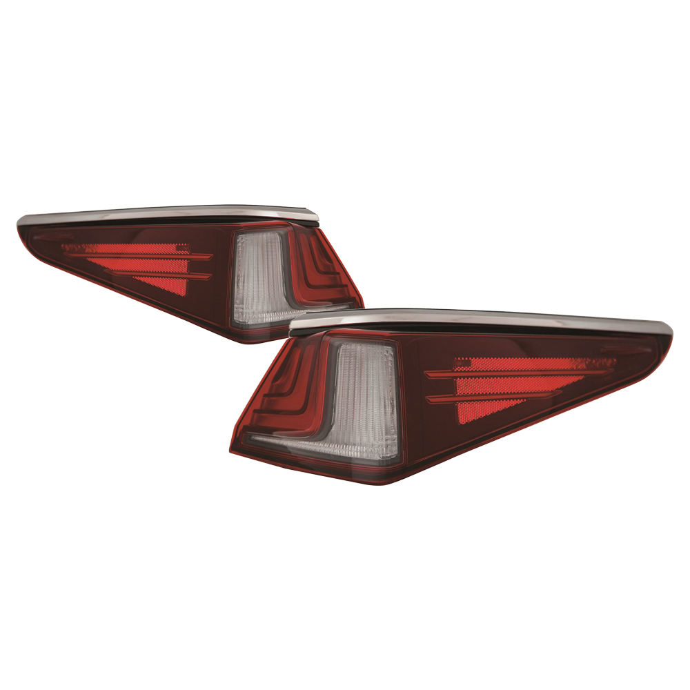 Tail Light Set For 19-21 Lexus ES300h, 19-20 Lexus ES350; CAPA Certified