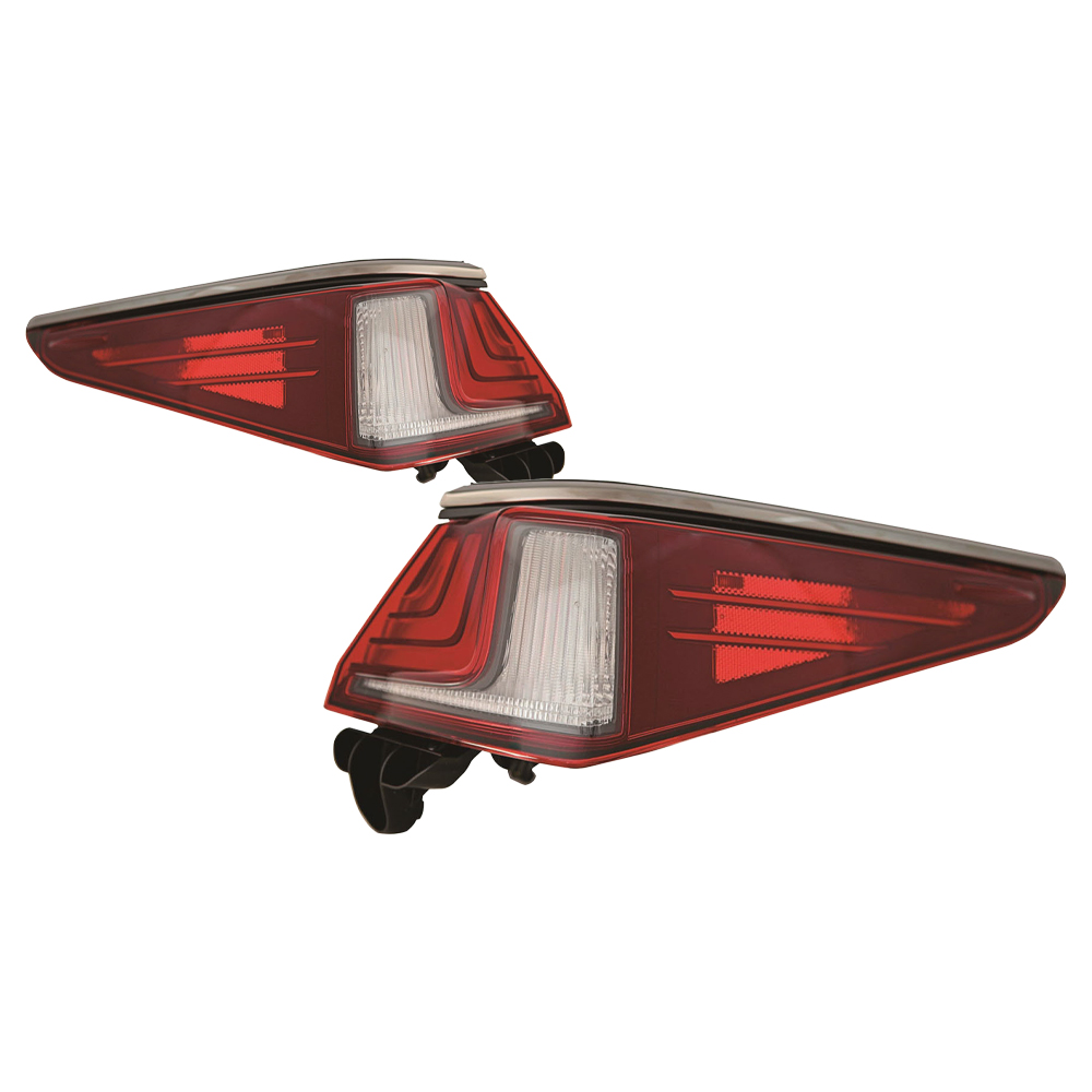 Tail Light Set For 21-24 Lexus ES250, 22-24 Lexus ES300h, 19-24 Lexus ES350; CAPA Certified