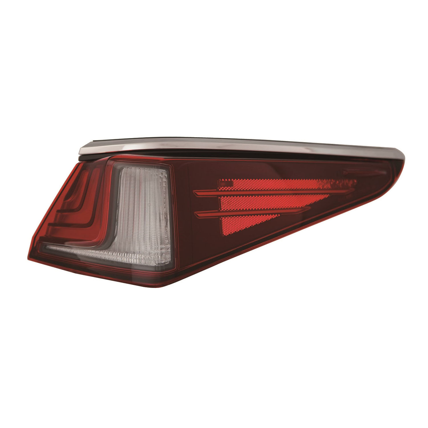 Right Passenger Side Tail Light For 19-21 Lexus ES300h, 19-20 Lexus ES350; CAPA Certified