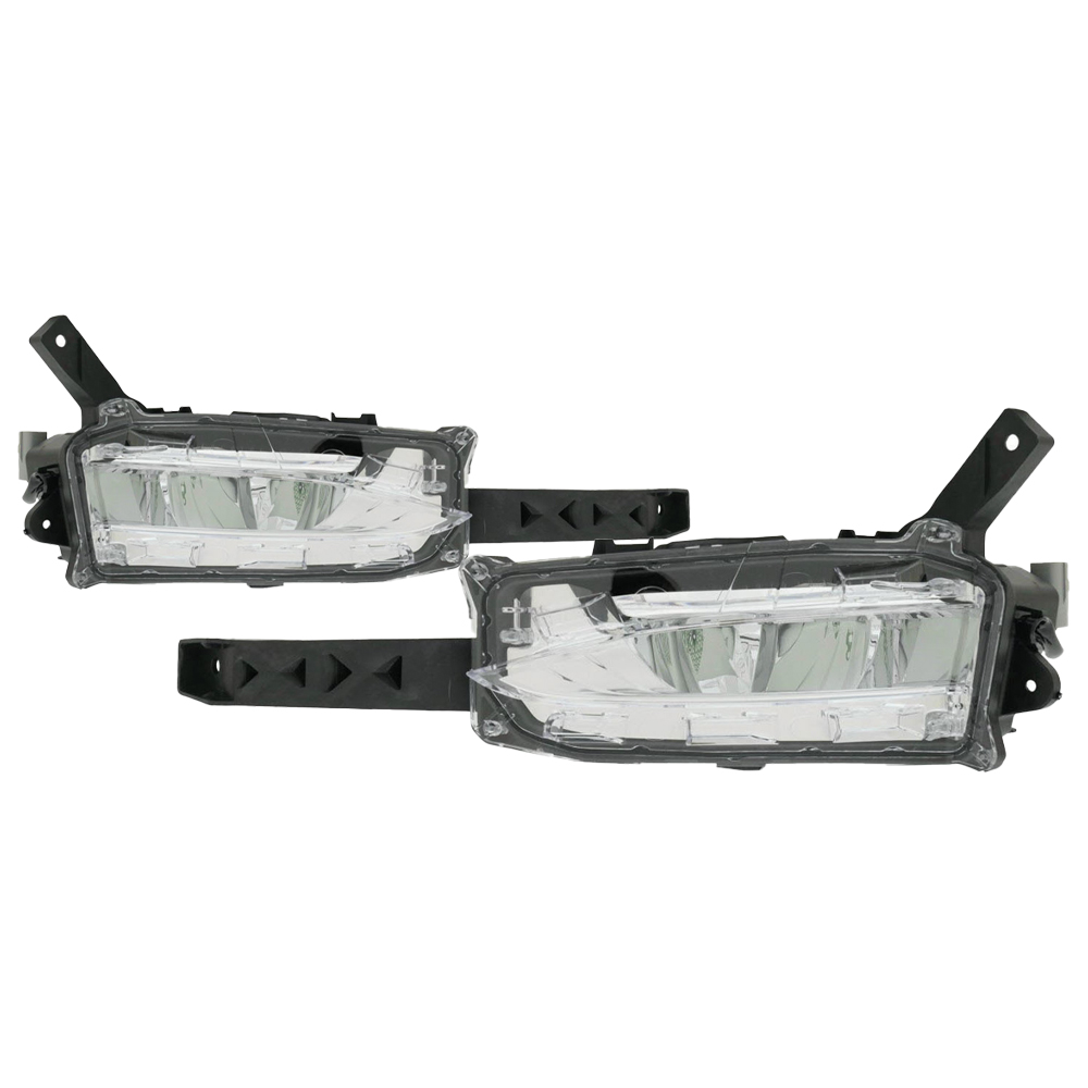 Fog Light Set For 18-21 Lexus NX300; CAPA Certified
