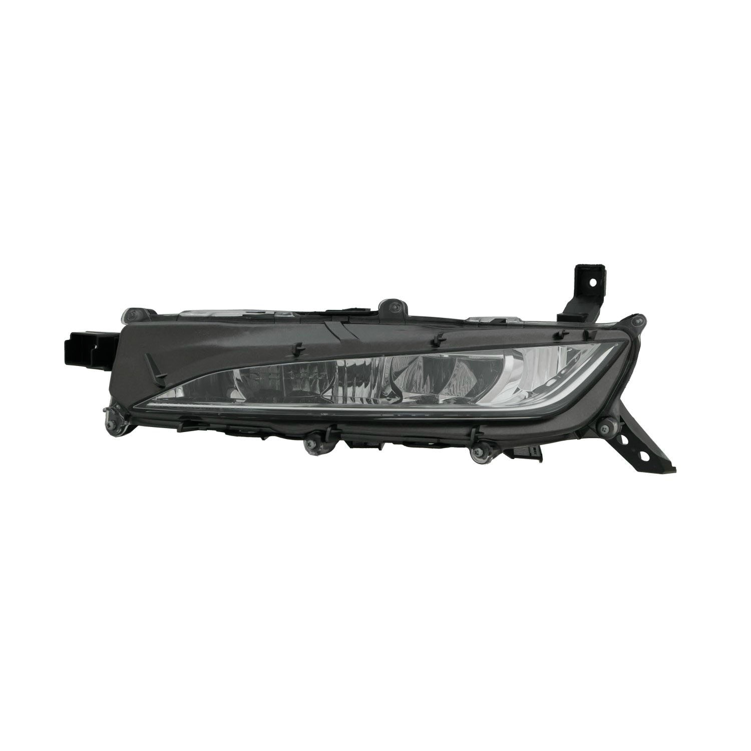 Left Driver Side Fog Light For 20-22 Lexus RX350, 20-22 Lexus RX350L, 20-22 Lexus RX450h, 20-22 Lexus RX450hL; CAPA Certified