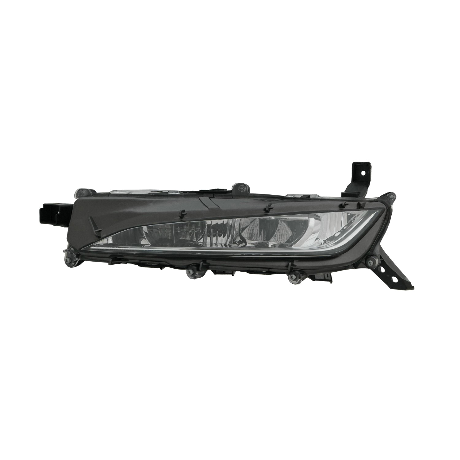 Left Driver Side Fog Light For 20-22 Lexus RX350, 20-22 Lexus RX350L, 20-22 Lexus RX450h; CAPA Certified