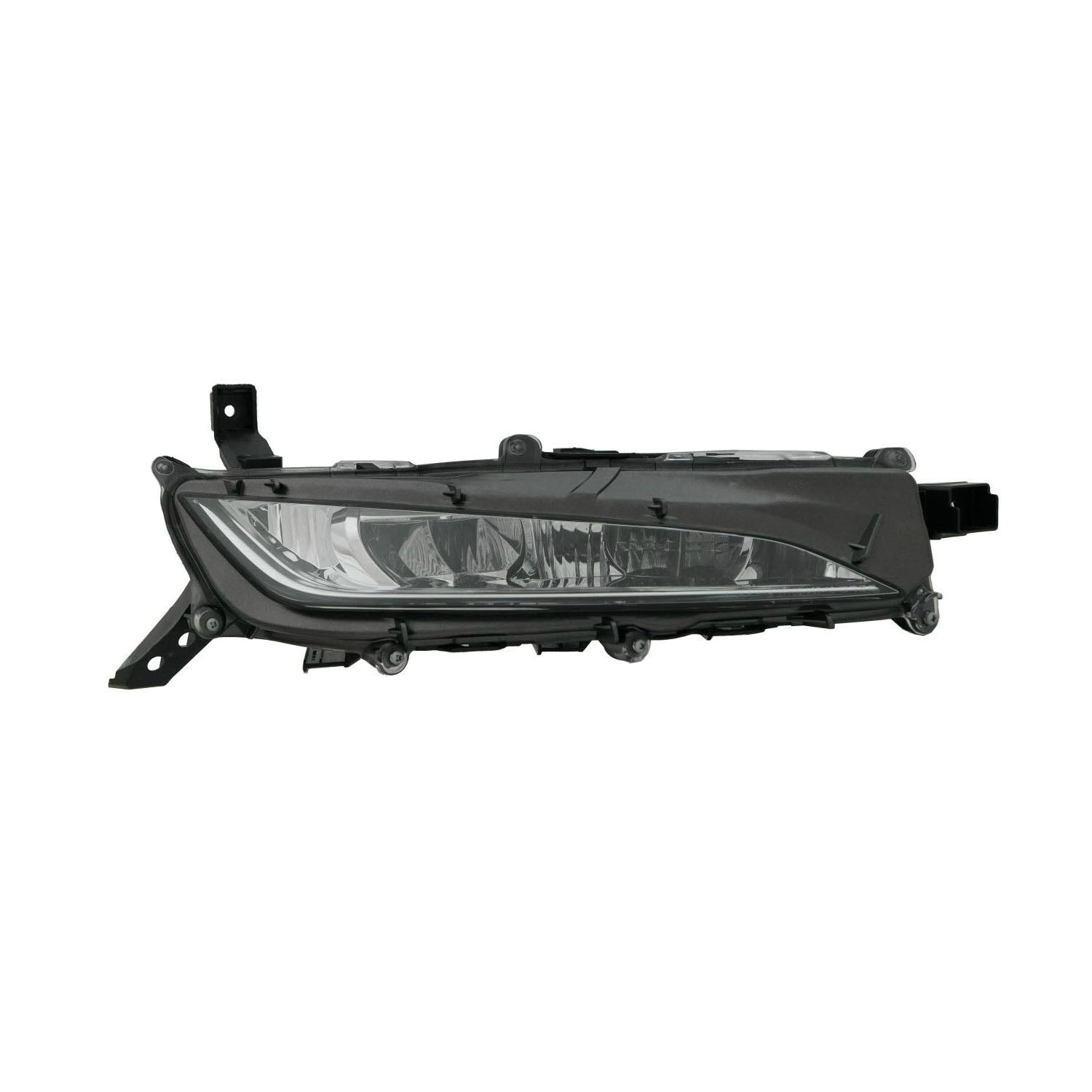 Right Passenger Side Fog Light For 20-22 Lexus RX350, 20-22 Lexus RX350L, 20-22 Lexus RX450h, 20-22 Lexus RX450hL; CAPA Certified
