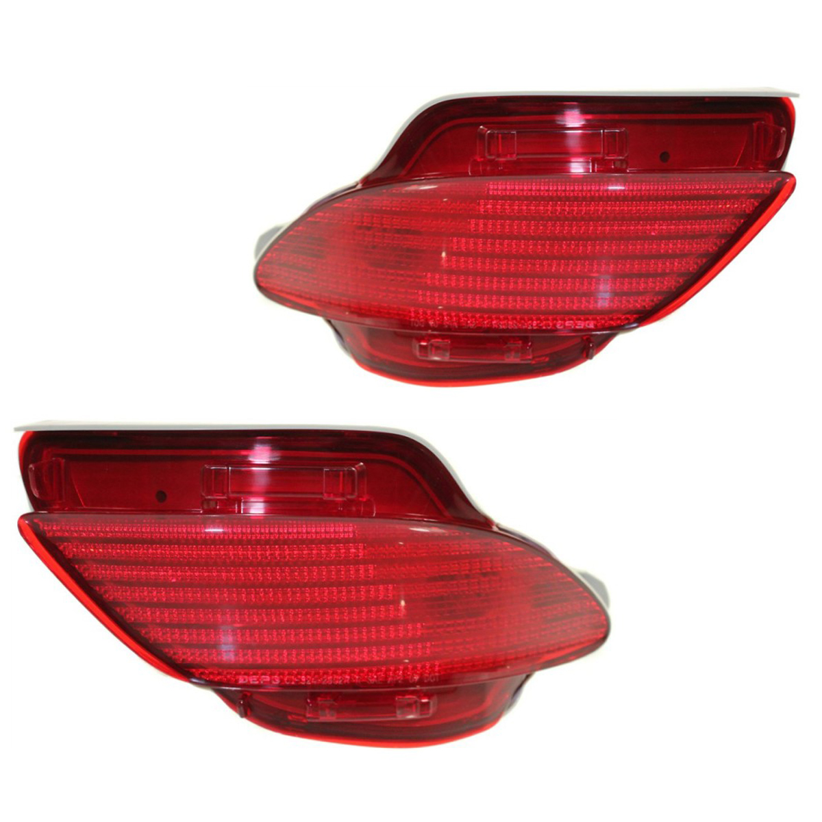 Reflector Set For 10-15 Lexus RX350, 10-15 Lexus RX450h; CAPA Certified