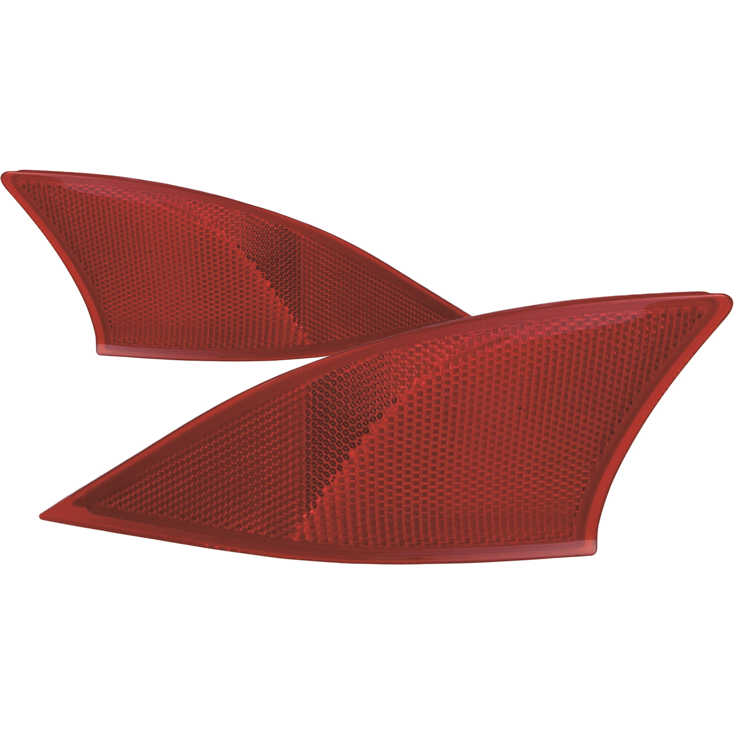 Reflector Set For 16-17 Lexus IS200t, 14-15 Lexus IS250, 16-20 Lexus IS300, 14-20 Lexus IS350; CAPA Certified