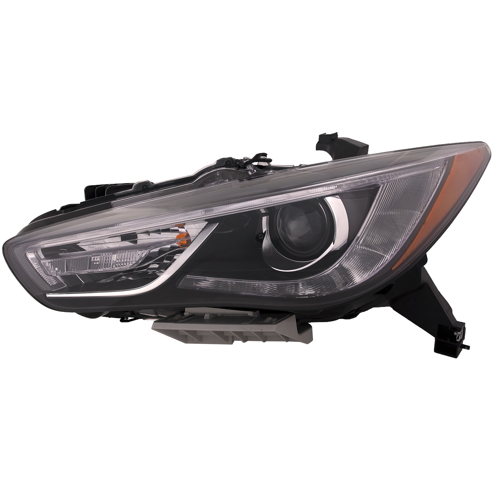 Left Driver Side Headlight For 17-18 Infiniti QX60; CAPA Certified