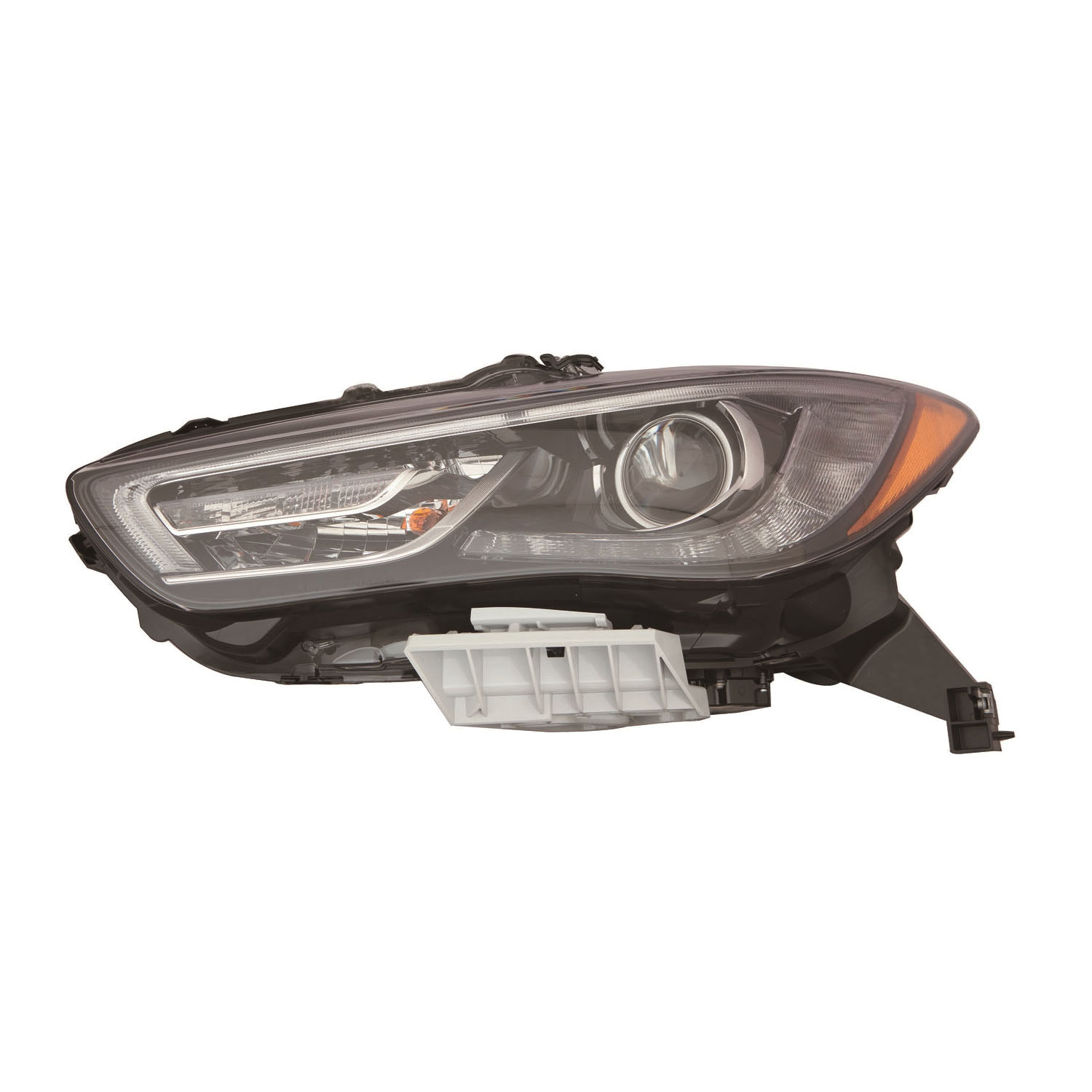Left Driver Side Headlight For 16 Infiniti QX60; CAPA Certified