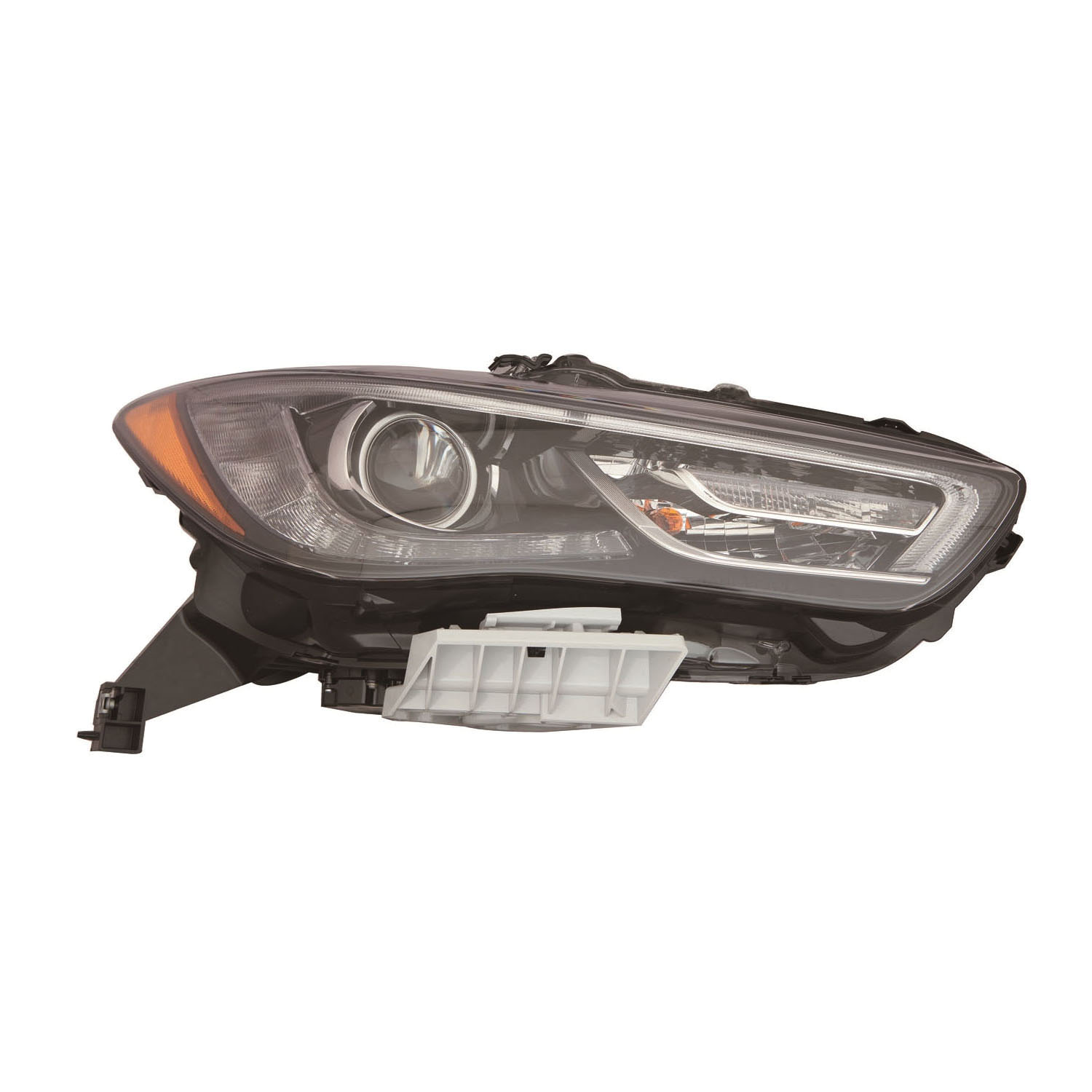 Right Passenger Side Headlight For 16 Infiniti QX60; CAPA Certified
