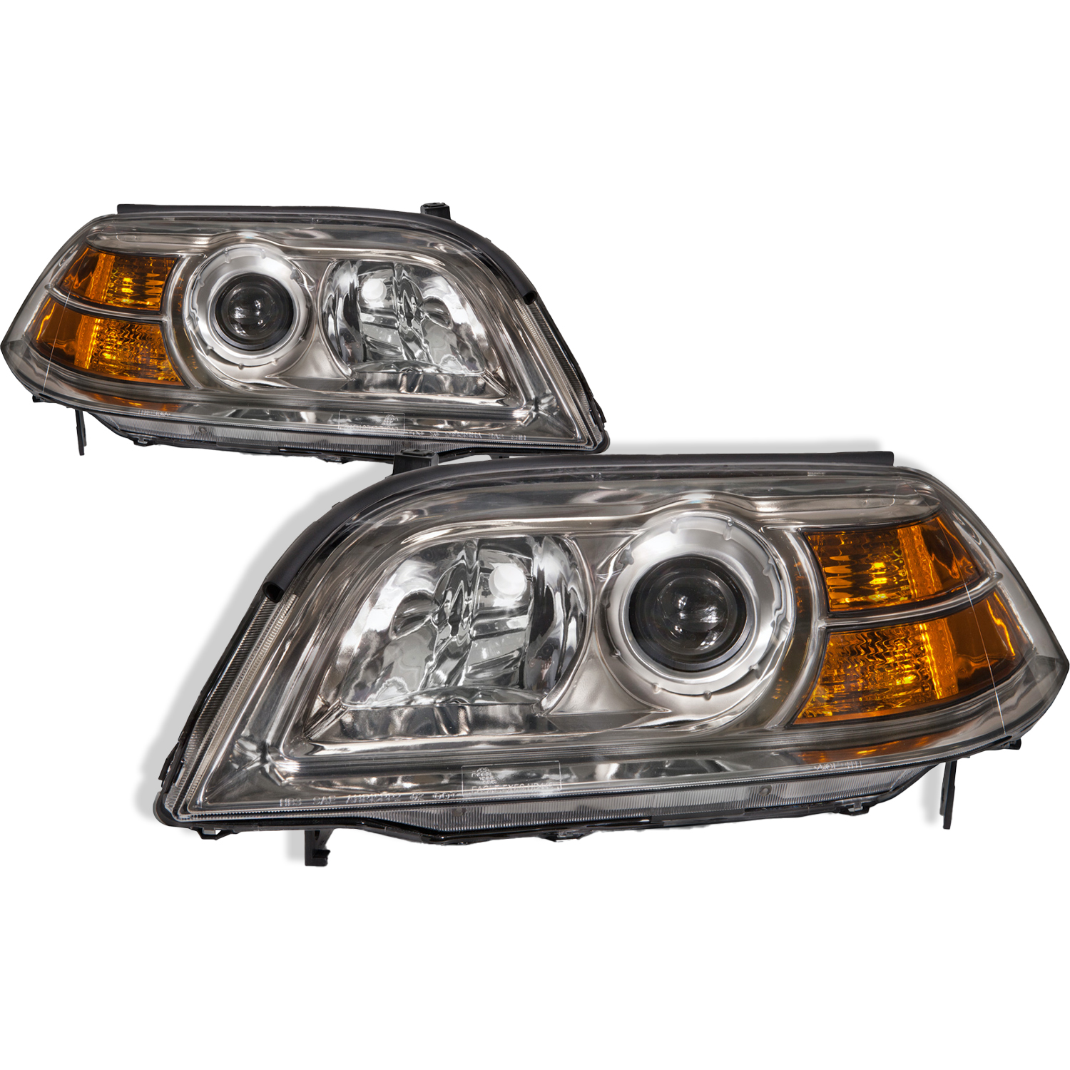 Headlight Set For 04-06 Acura MDX; CAPA Certified