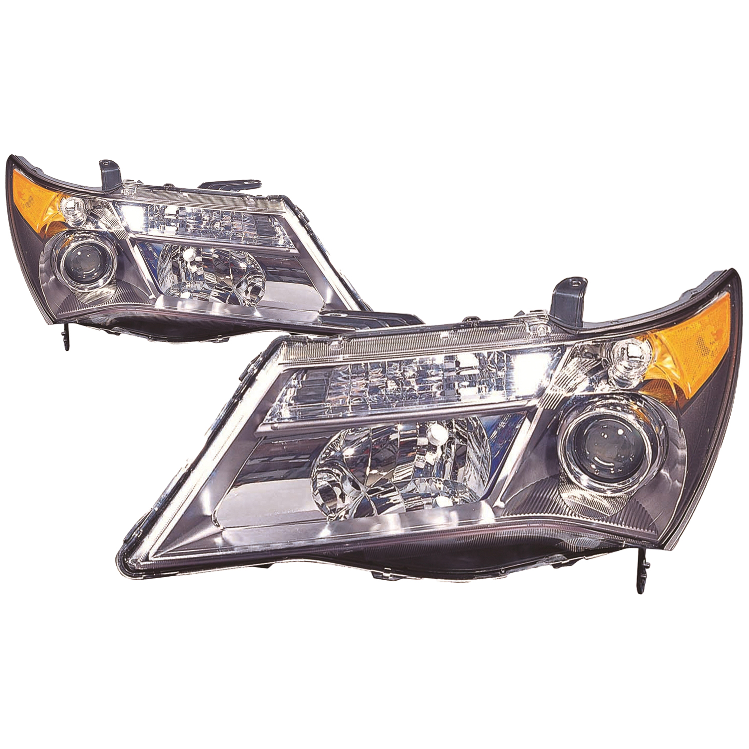 Headlight Set For 07-09 Acura MDX; CAPA Certified