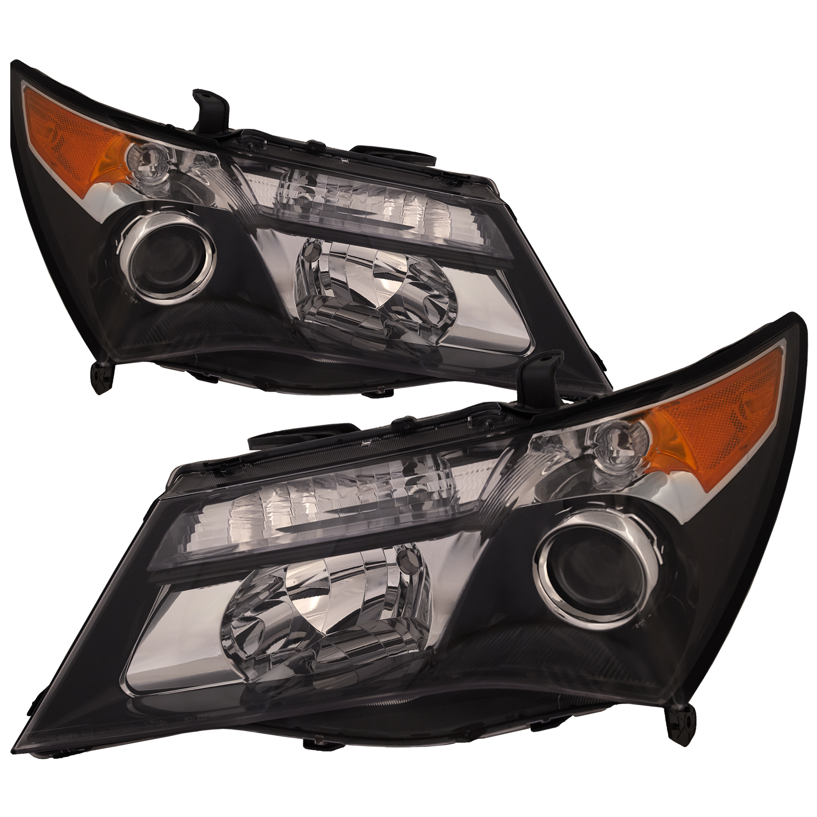 Headlight Set For 10-13 Acura MDX; CAPA Certified