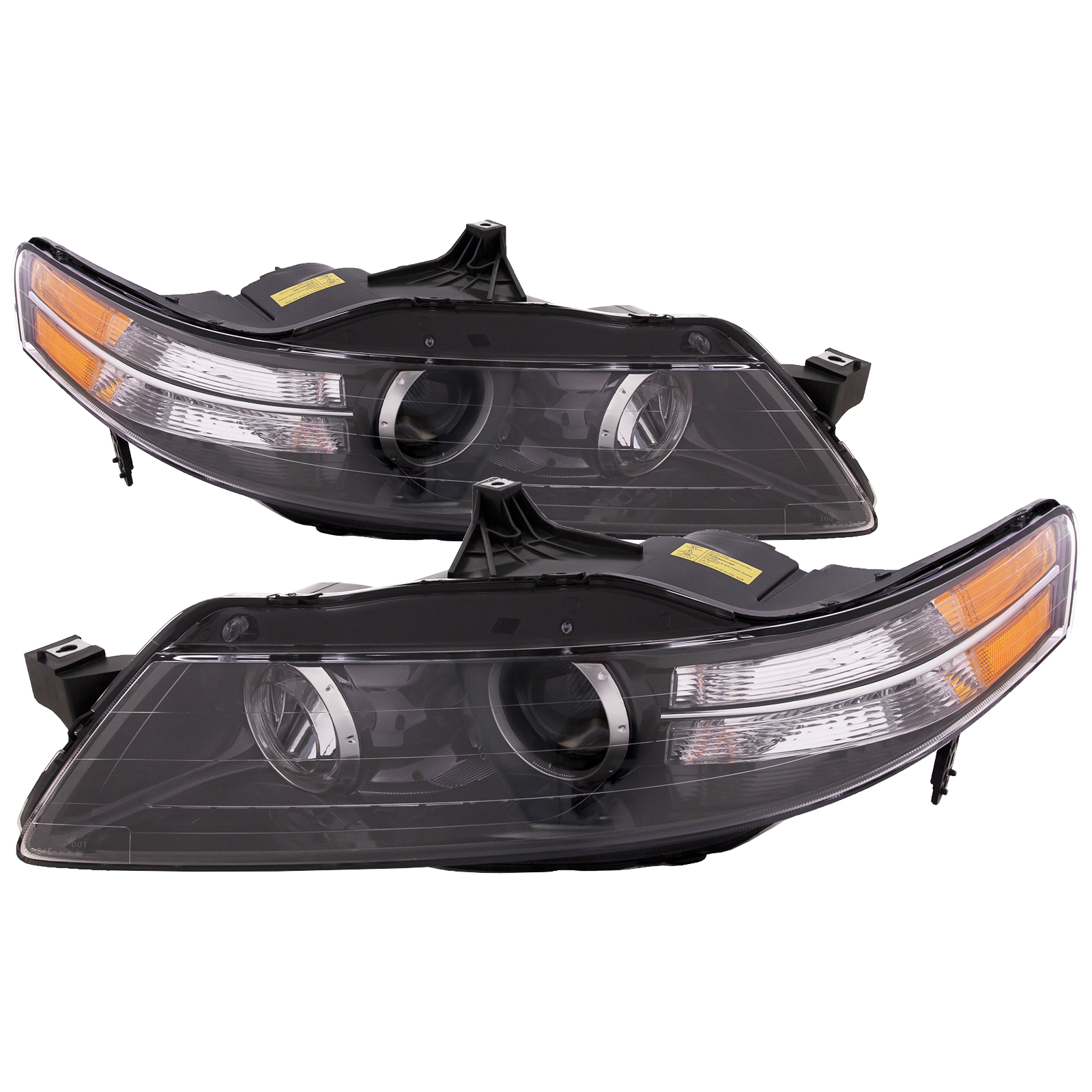 Headlight Set For 07-08 Acura TL; CAPA Certified