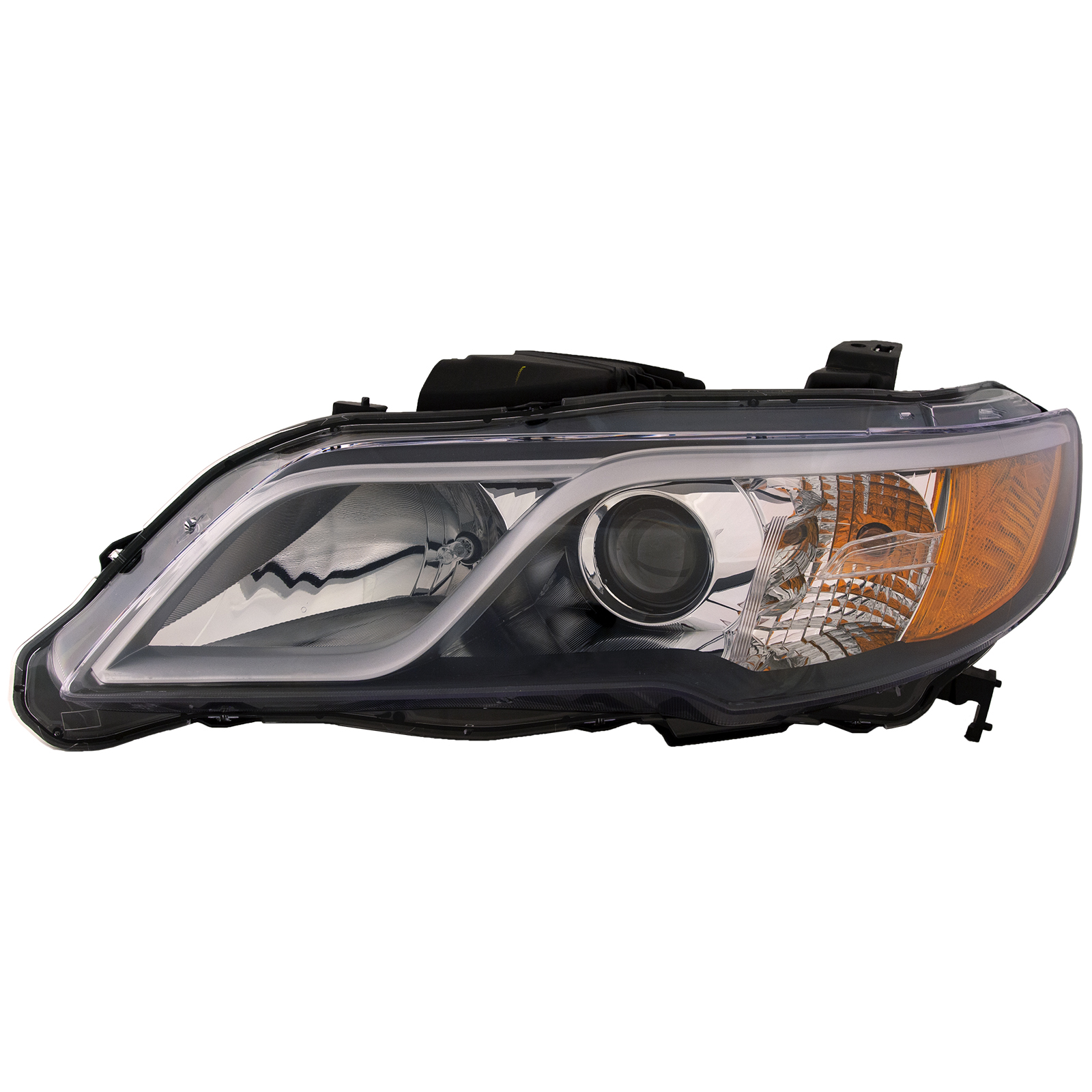 Left Driver Side Headlight For 13-15 Acura RDX; CAPA Certified