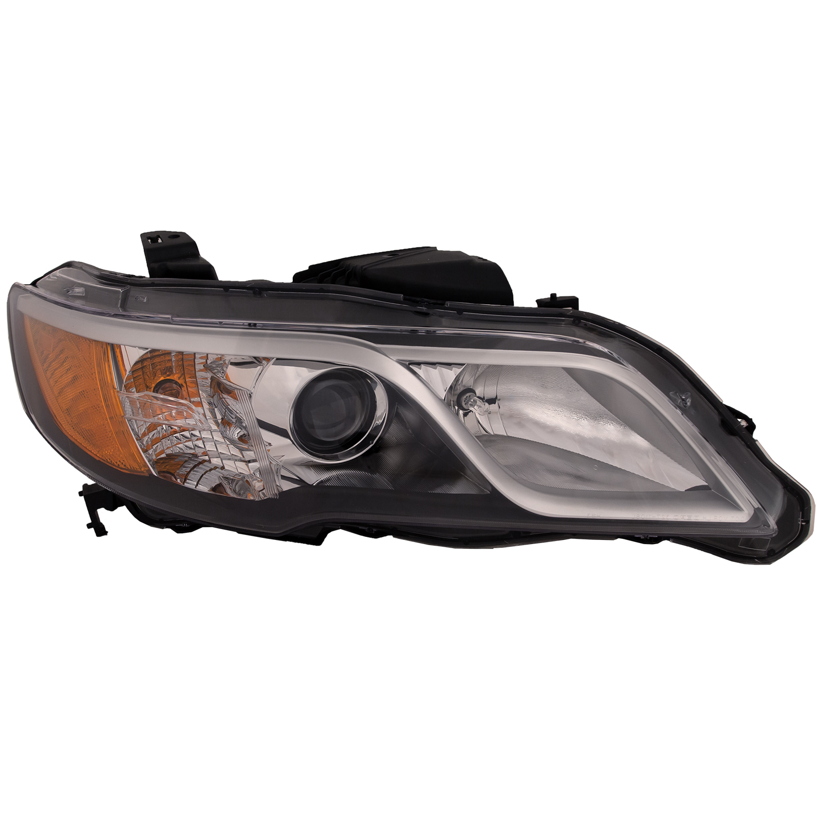 Right Passenger Side Headlight For 13-15 Acura RDX; CAPA Certified