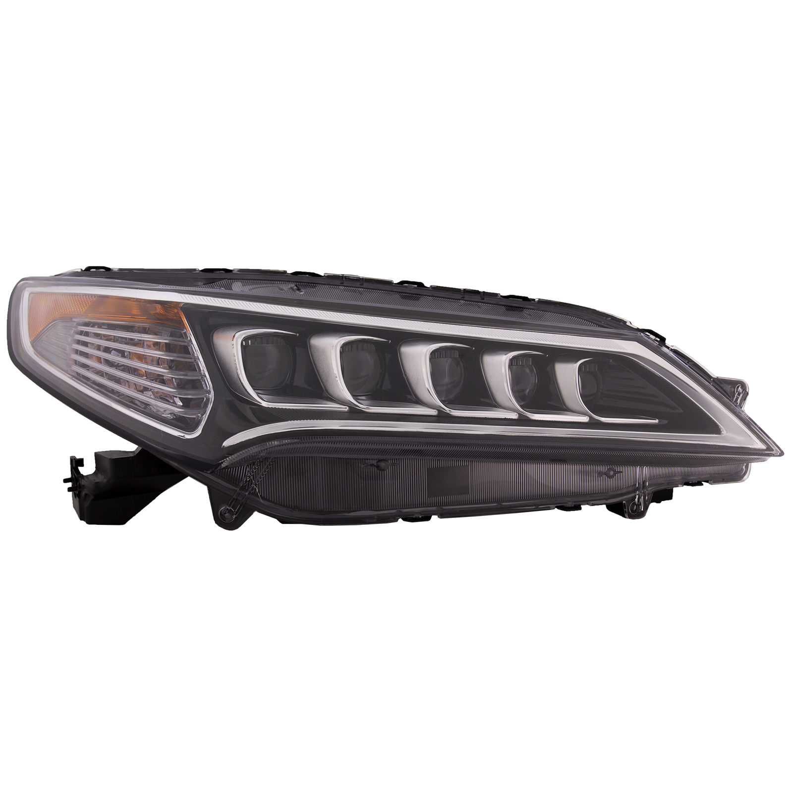 Right Passenger Side Headlight For 15-17 Acura TLX; CAPA Certified