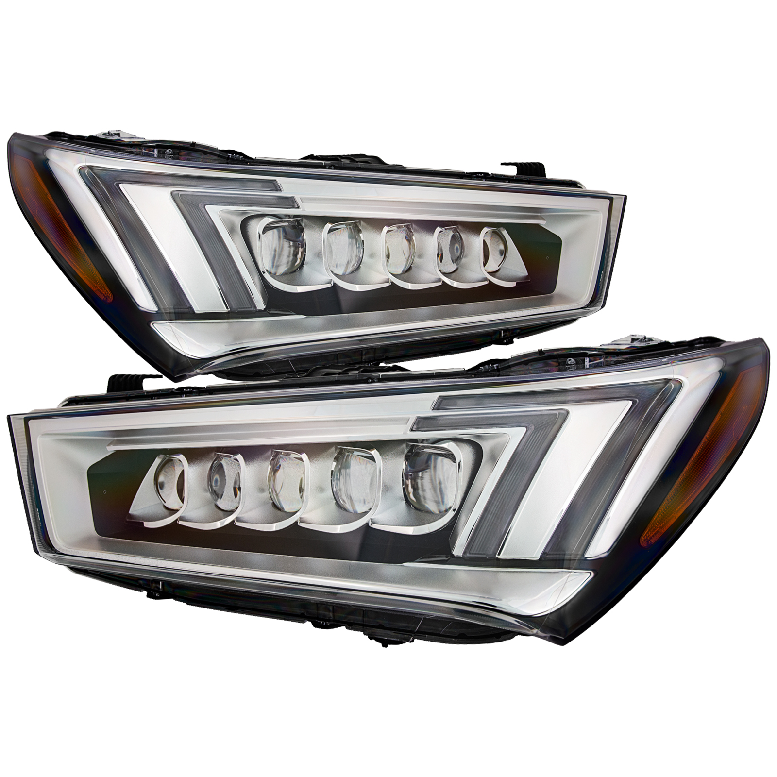 Headlight Set For 17-20 Acura MDX