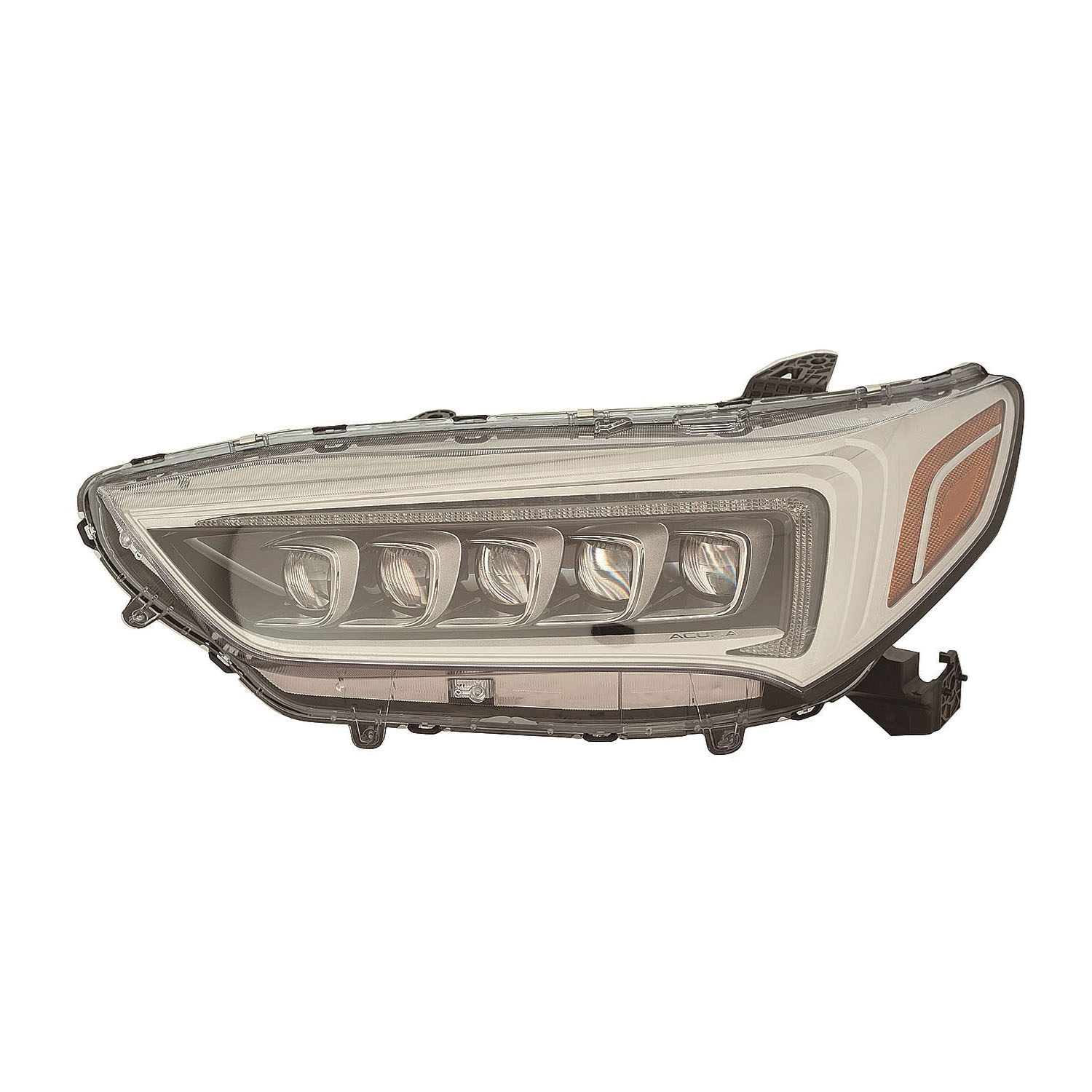 Left Driver Side Headlight For 18-20 Acura TLX; CAPA Certified