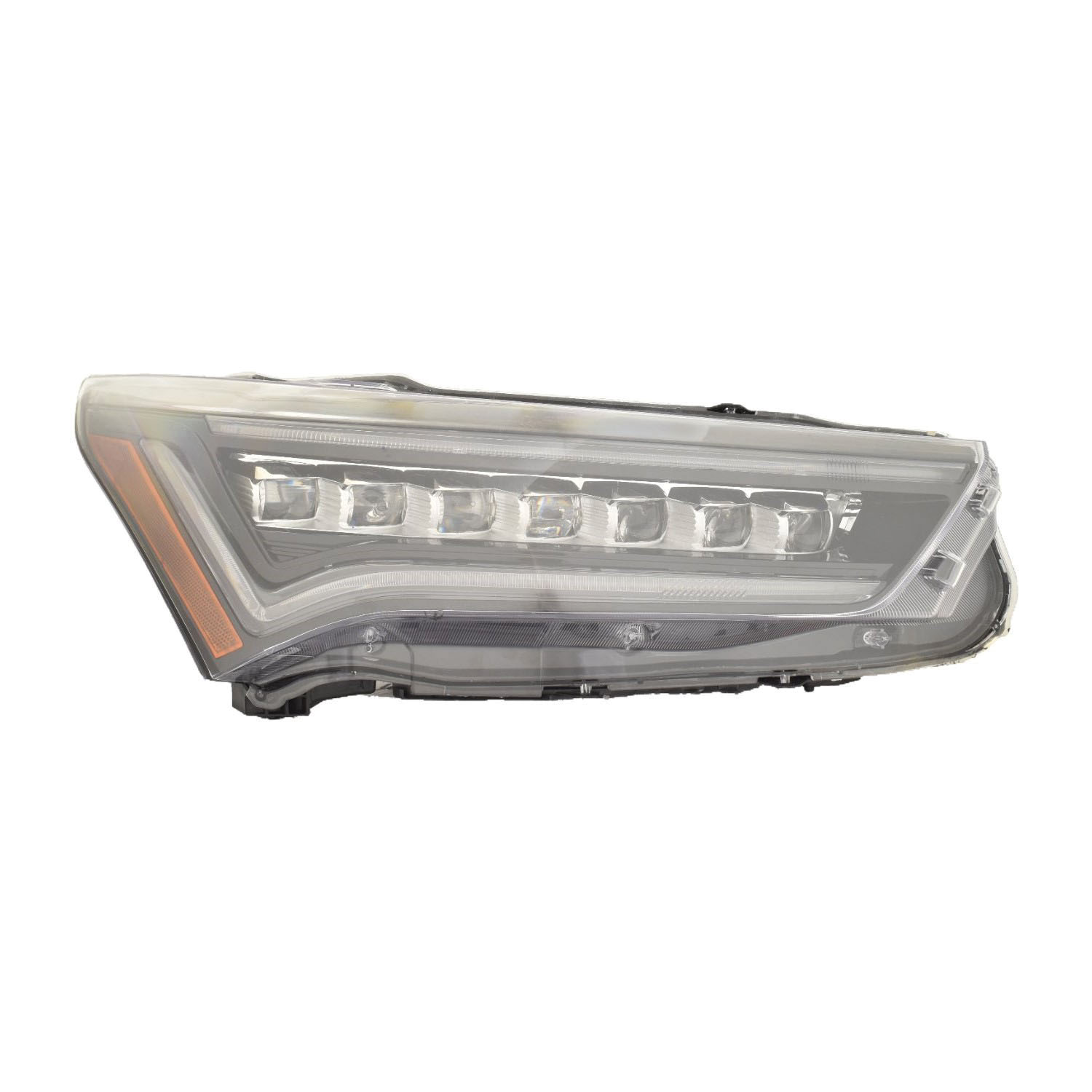 Right Passenger Side Headlight For 19-21 Acura RDX; CAPA Certified