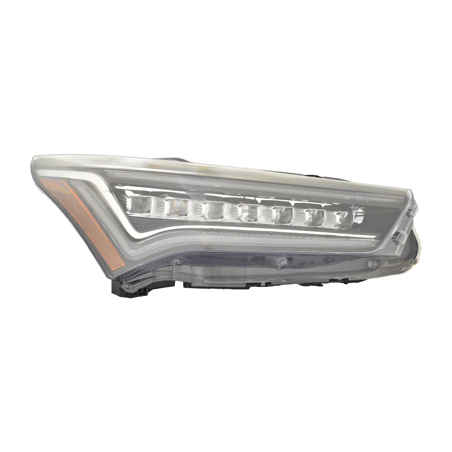 Right Passenger Side Headlight For 19-24 Acura RDX; CAPA Certified