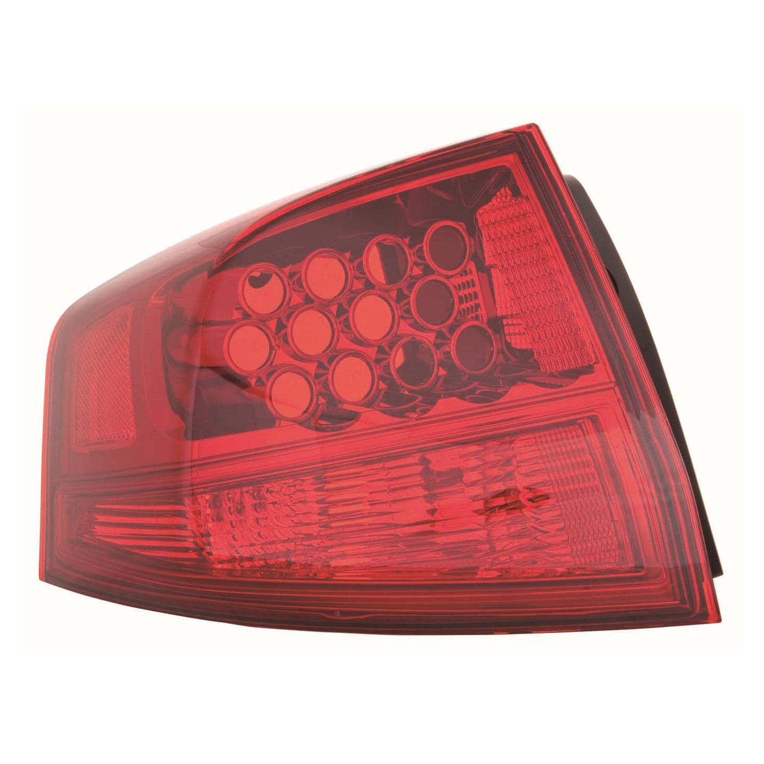 Left Driver Side Tail Light For 10-13 Acura MDX; CAPA Certified