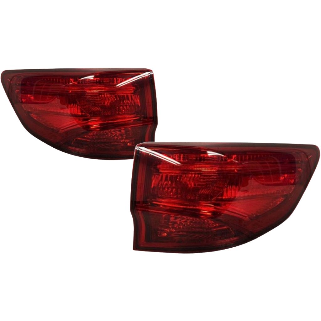 Tail Light Set For 14-20 Acura MDX; CAPA Certified