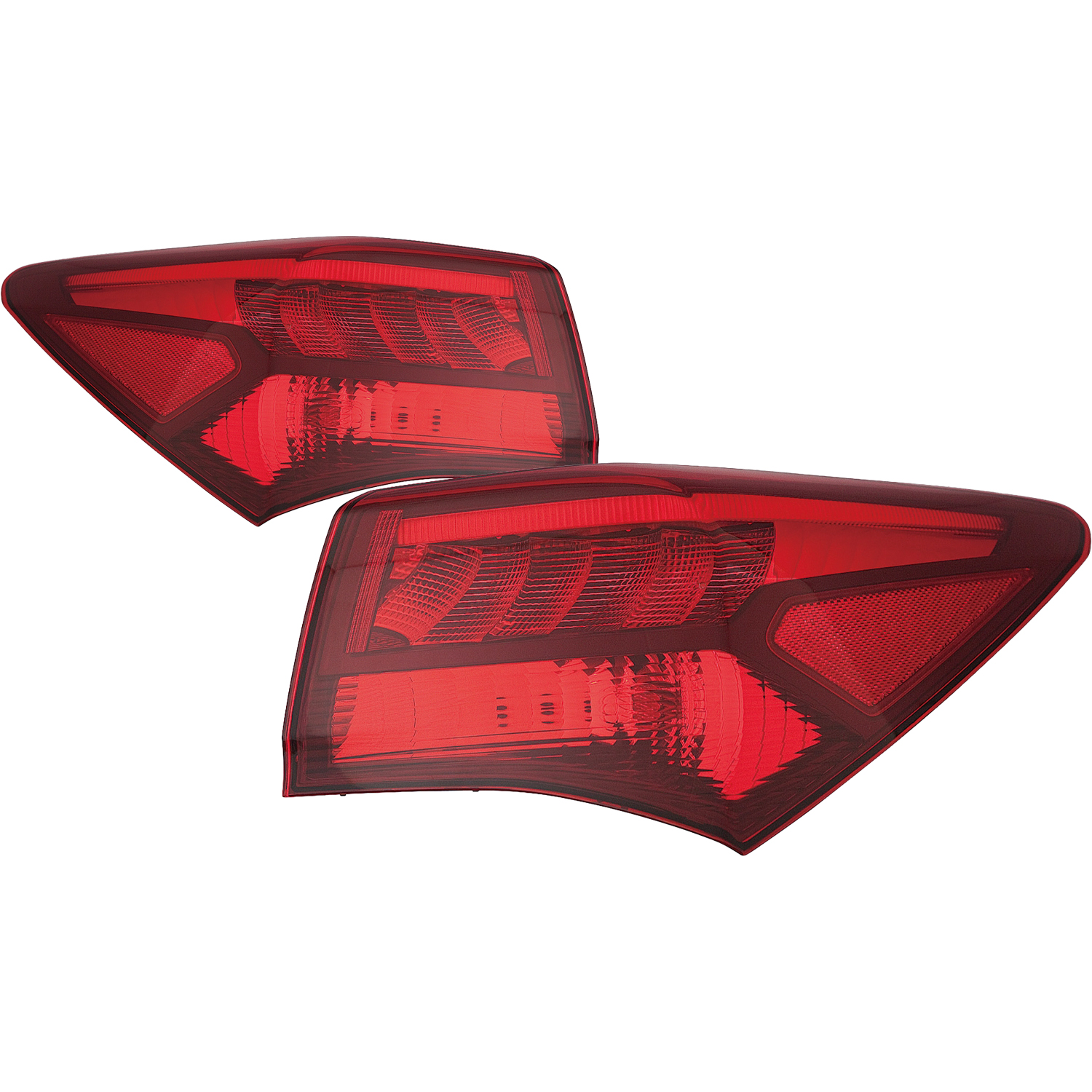 Tail Light Set For 15-17 Acura TLX; CAPA Certified