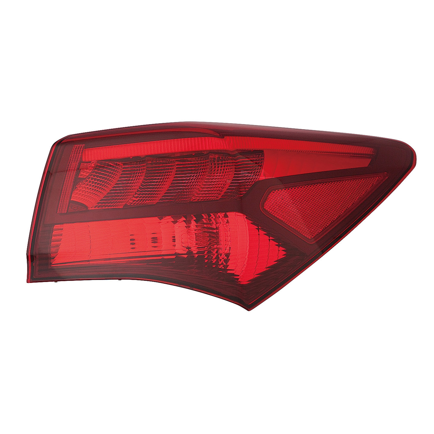Right Passenger Side Tail Light For 15-17 Acura TLX; CAPA Certified