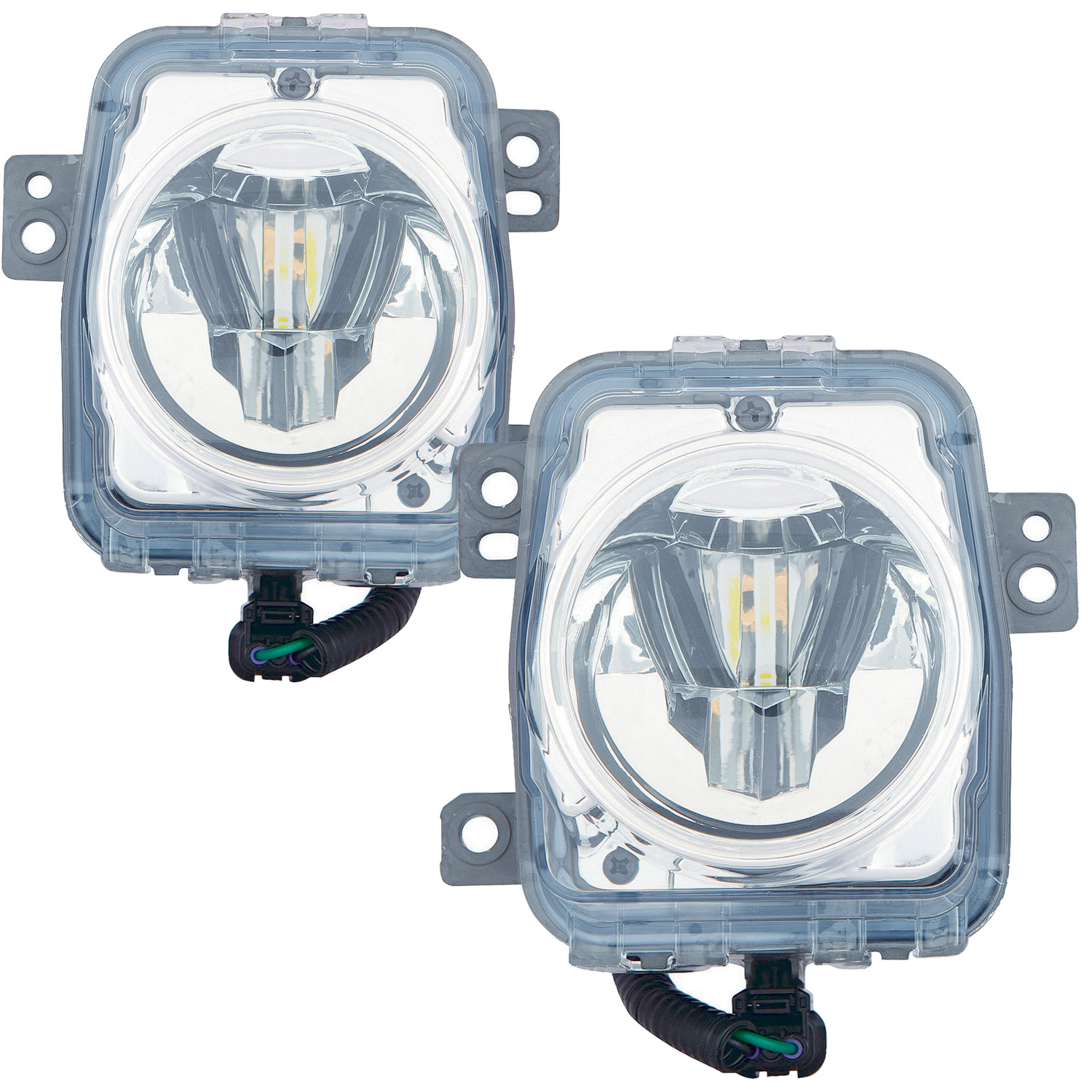 Fog Light Set For 15-17 Acura TLX; CAPA Certified