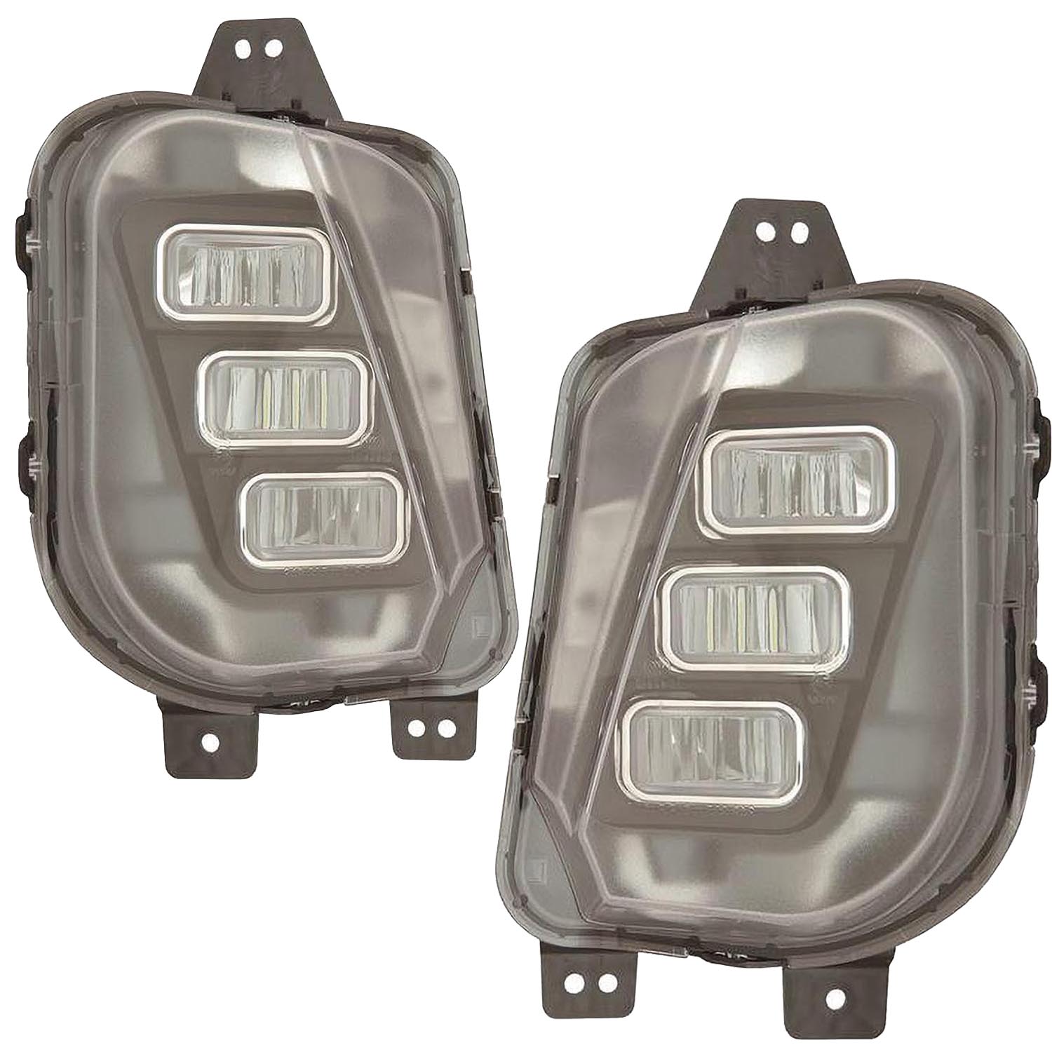 Fog Light Set For 17-20 Acura MDX; CAPA Certified