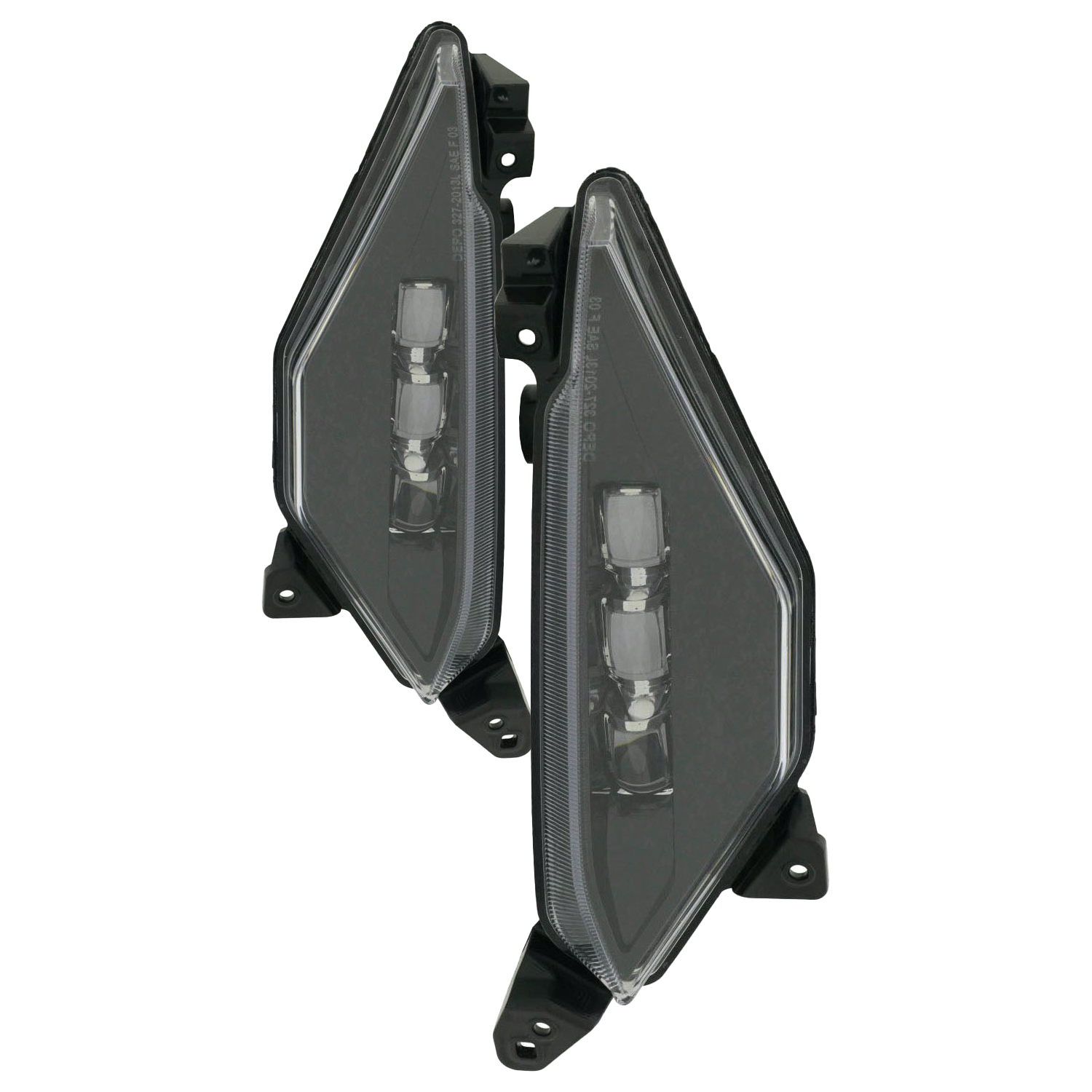 Fog Light Set For 22-24 Acura MDX; CAPA Certified