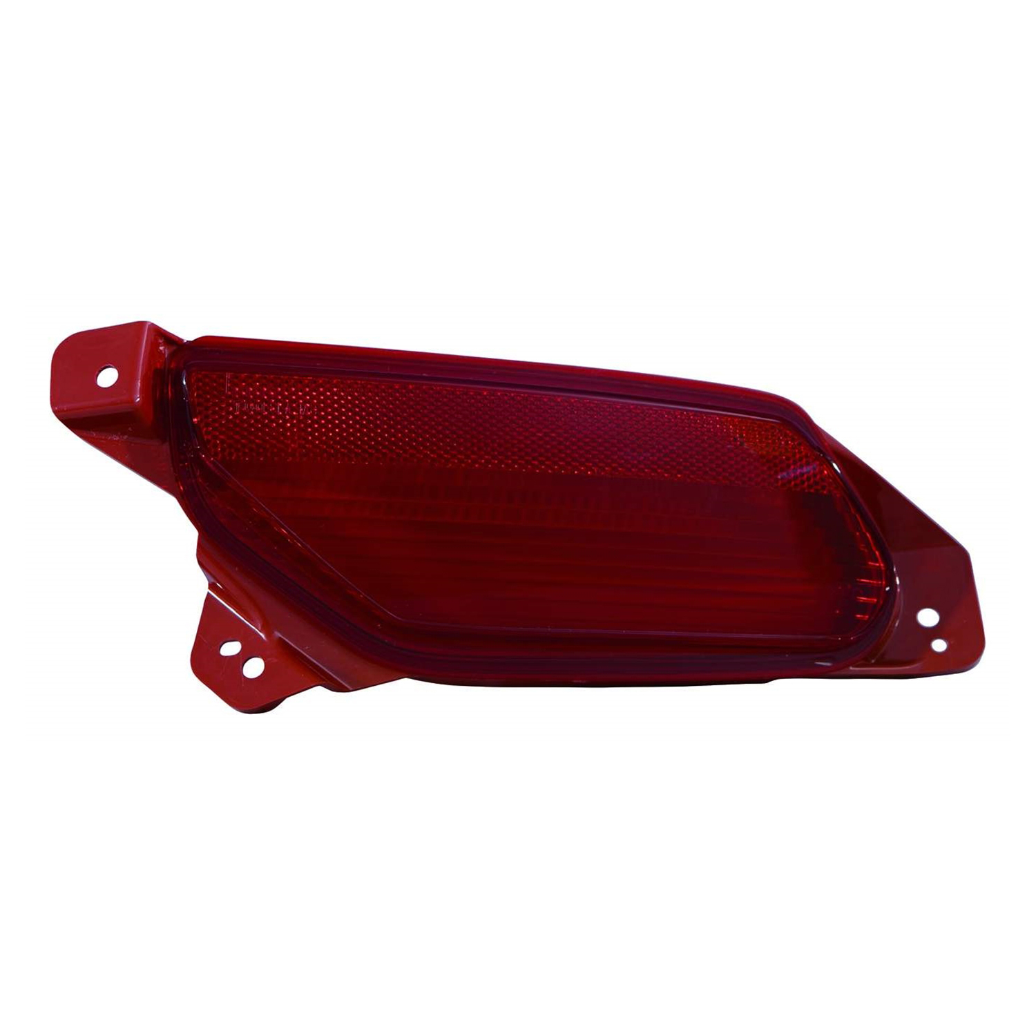 Right Passenger Side Reflector For 14-16 Acura MDX; CAPA Certified