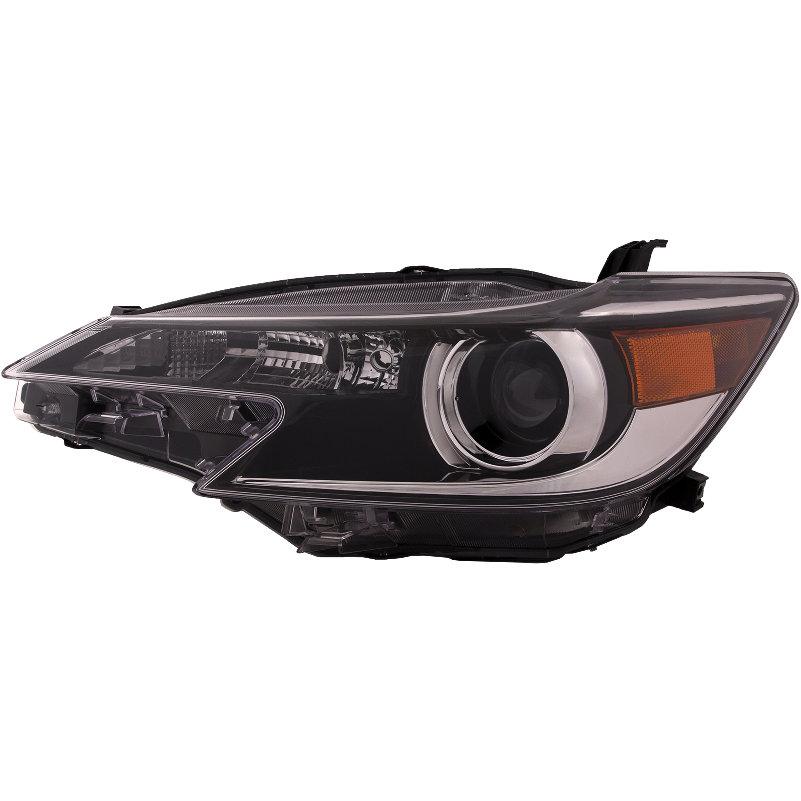 Left Driver Side Headlight For 14-16 Scion tC; CAPA Certified