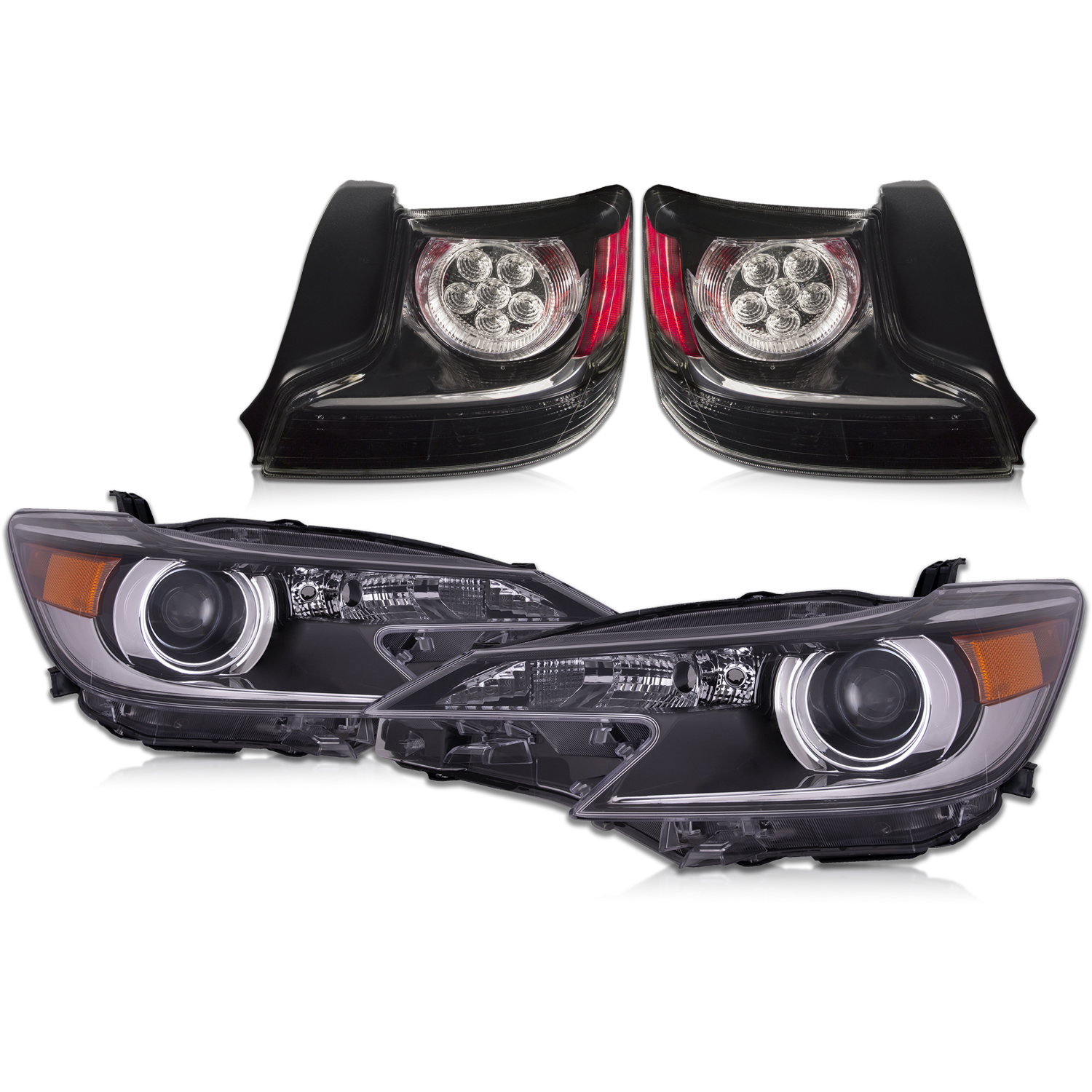 Headlight Set For 14-16 Scion tC