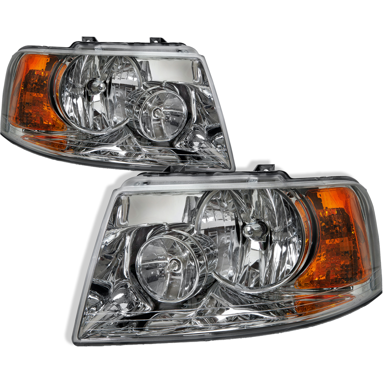 Headlight Set For 03-06 Ford Expedition; CAPA Certified