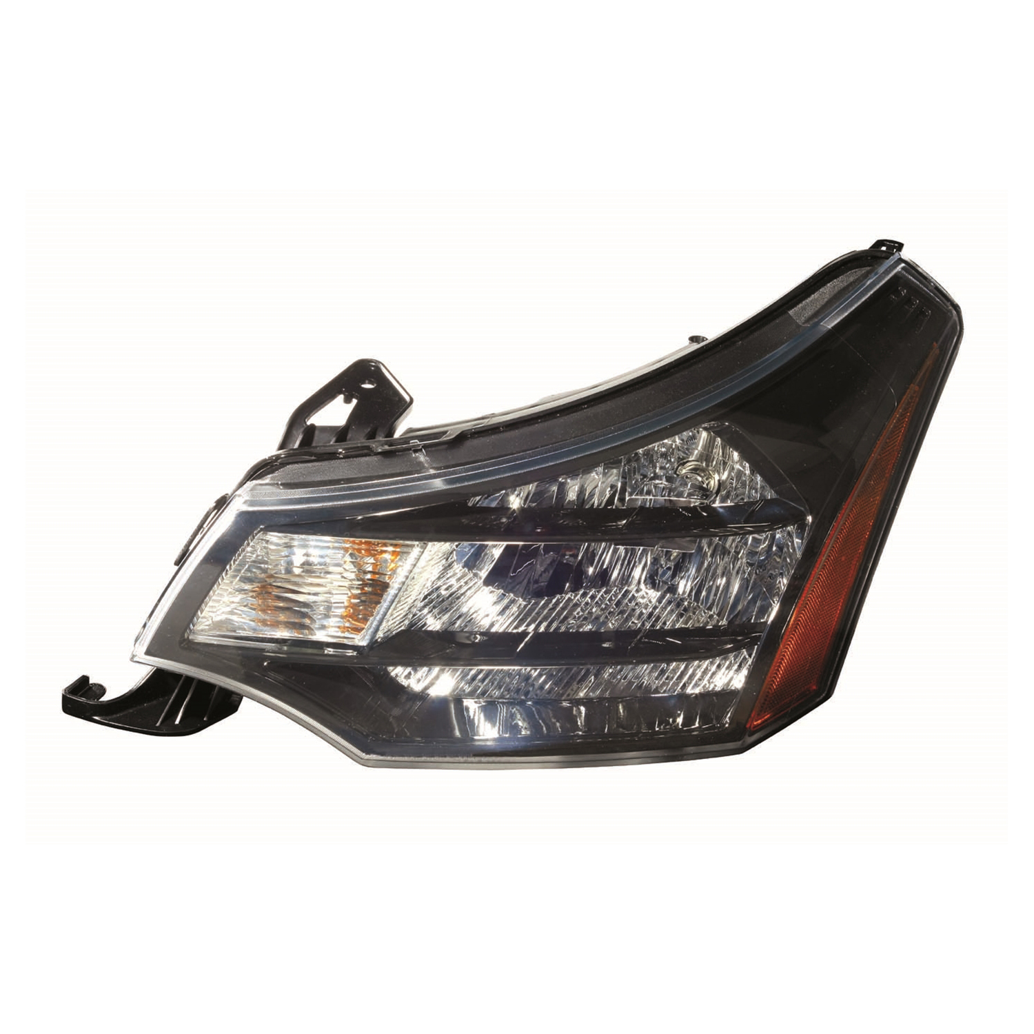 Left Driver Side Headlight For 09-11 Ford Focus; CAPA Certified