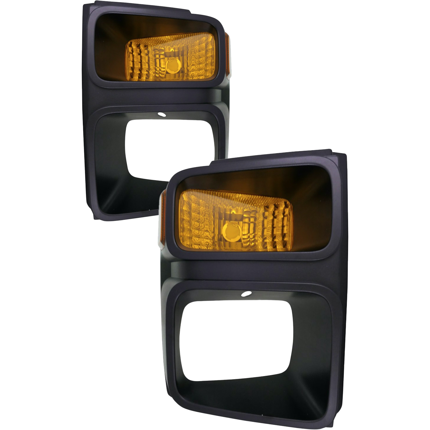 Headlight Set For 08-10 Ford F-250 Super Duty, 08-10 Ford F-350 Super Duty, 08-10 Ford F-450 Super Duty, 08-10 Ford F-550 Super Duty; CAPA Certified