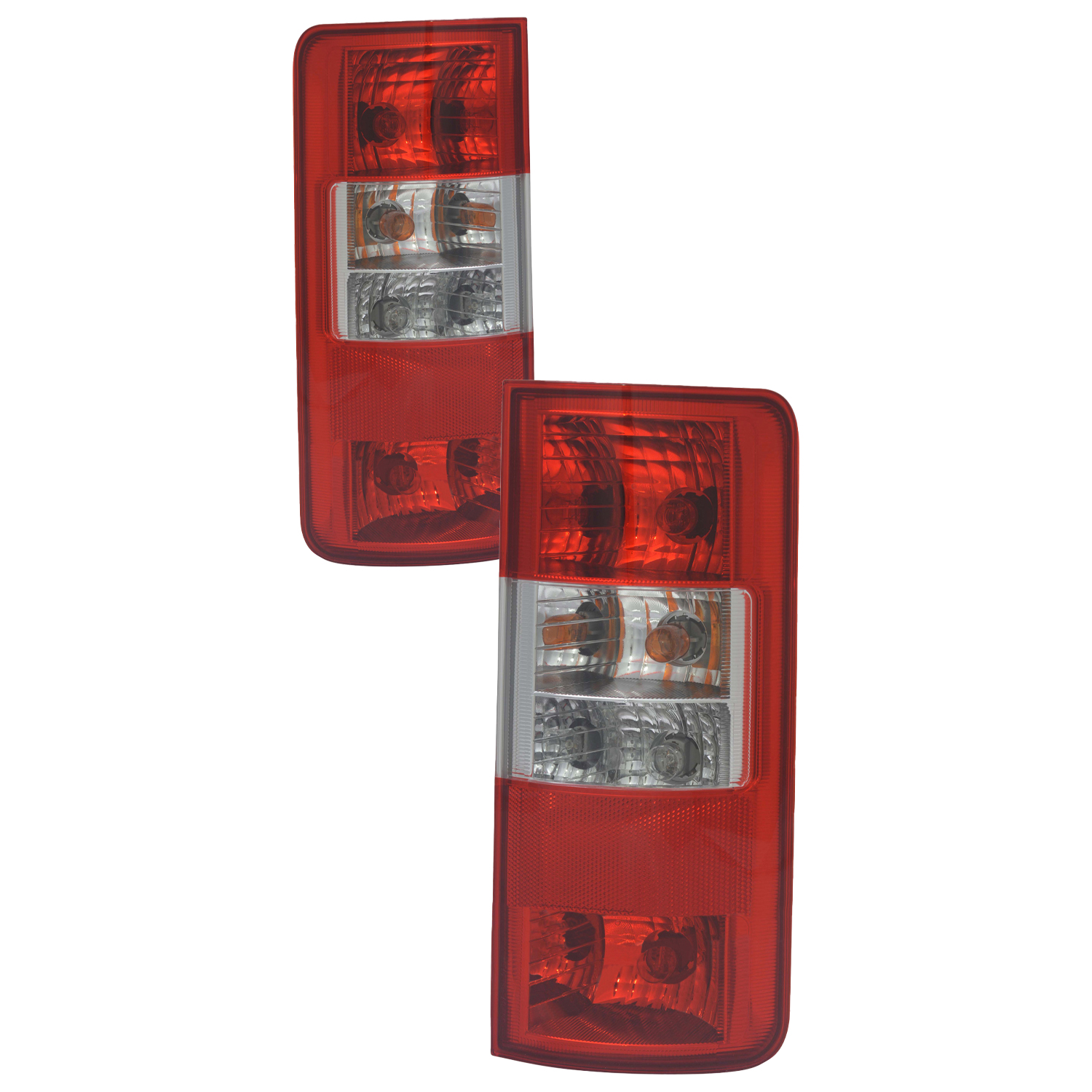 Tail Light Set For 10-13 Ford Transit Connect; CAPA Certified