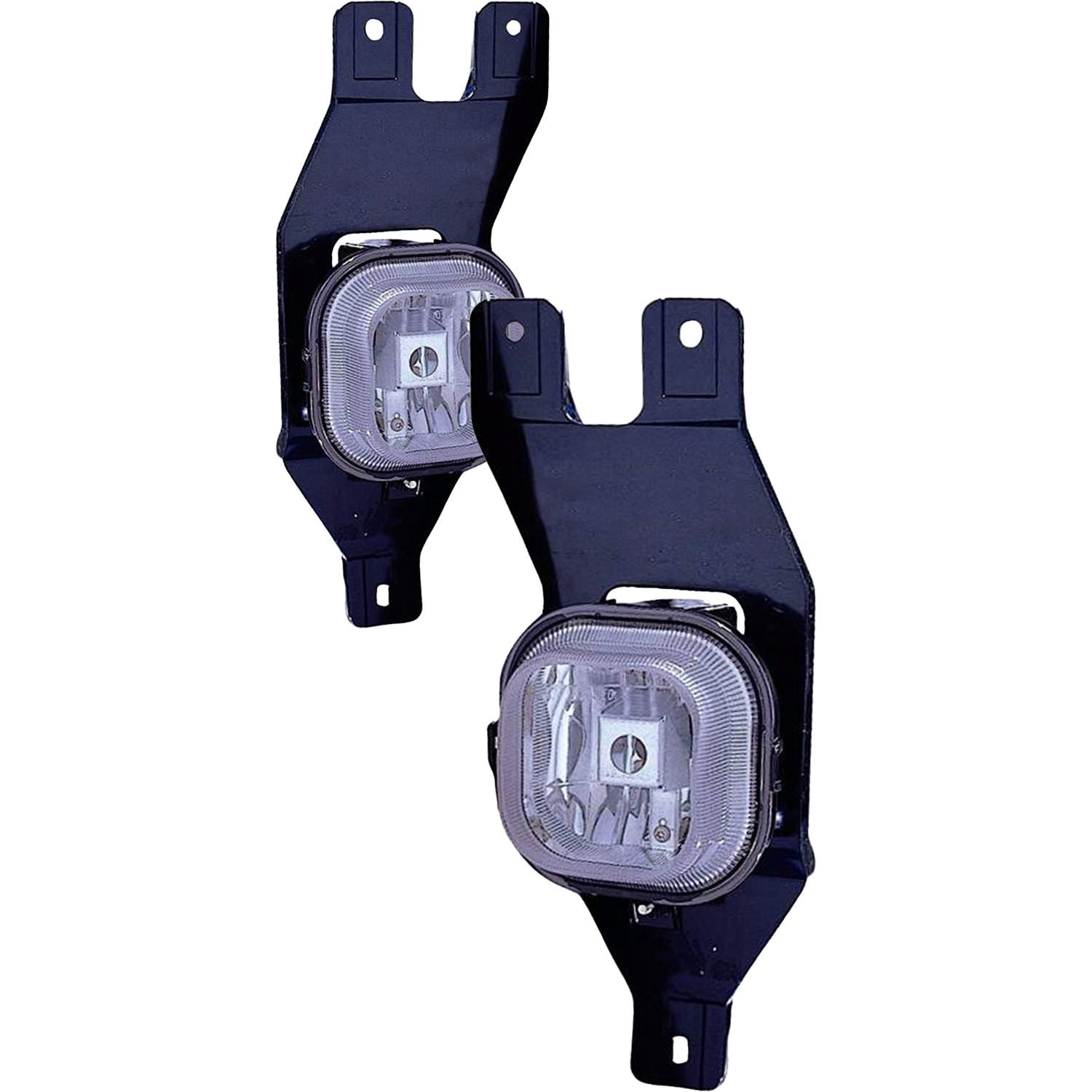 Fog Light Set For 01-04 Ford Excursion, 01-04 Ford F-250 Super Duty, 01-04 Ford F-350 Super Duty; CAPA Certified