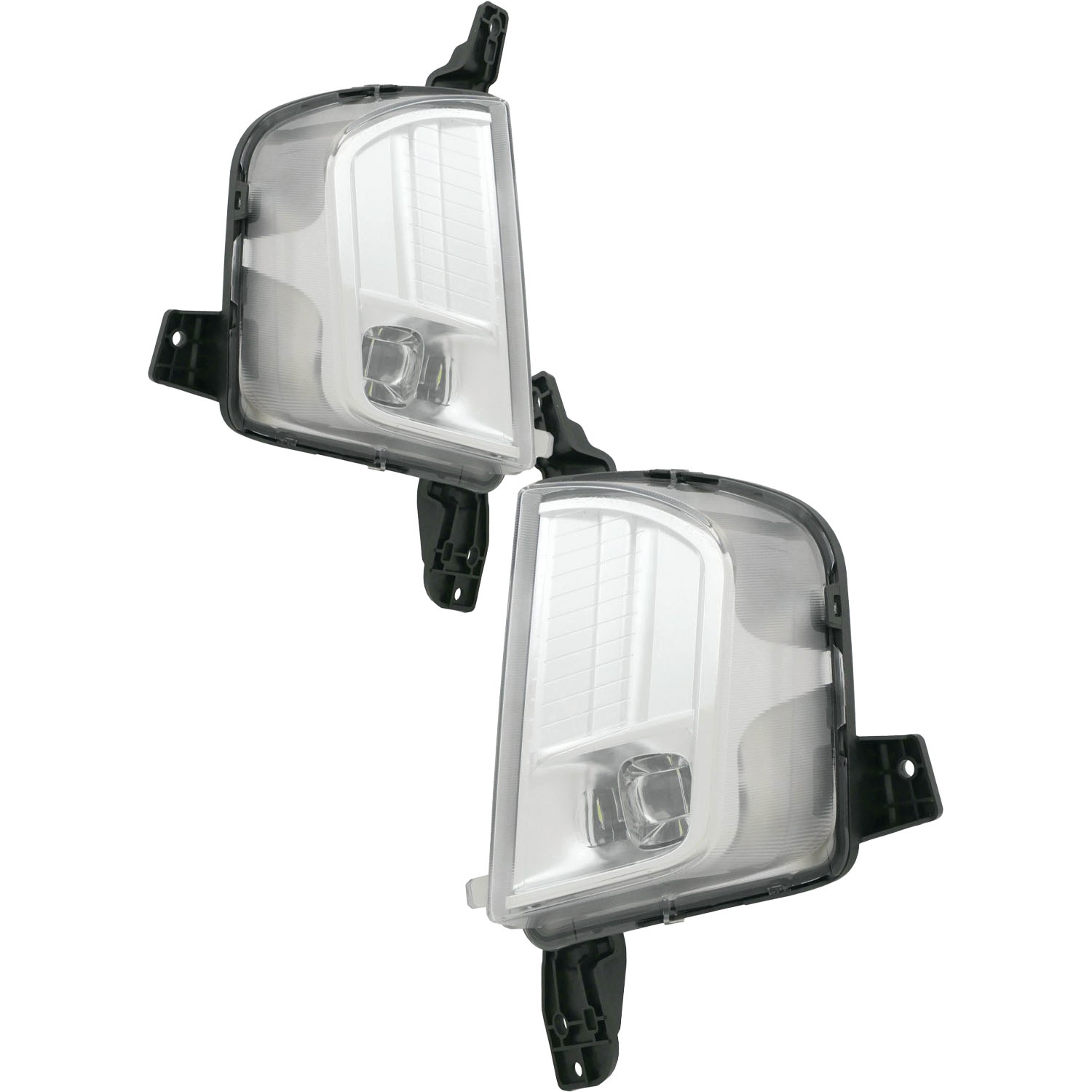 Fog Light Set For 19-24 Ford Edge; CAPA Certified