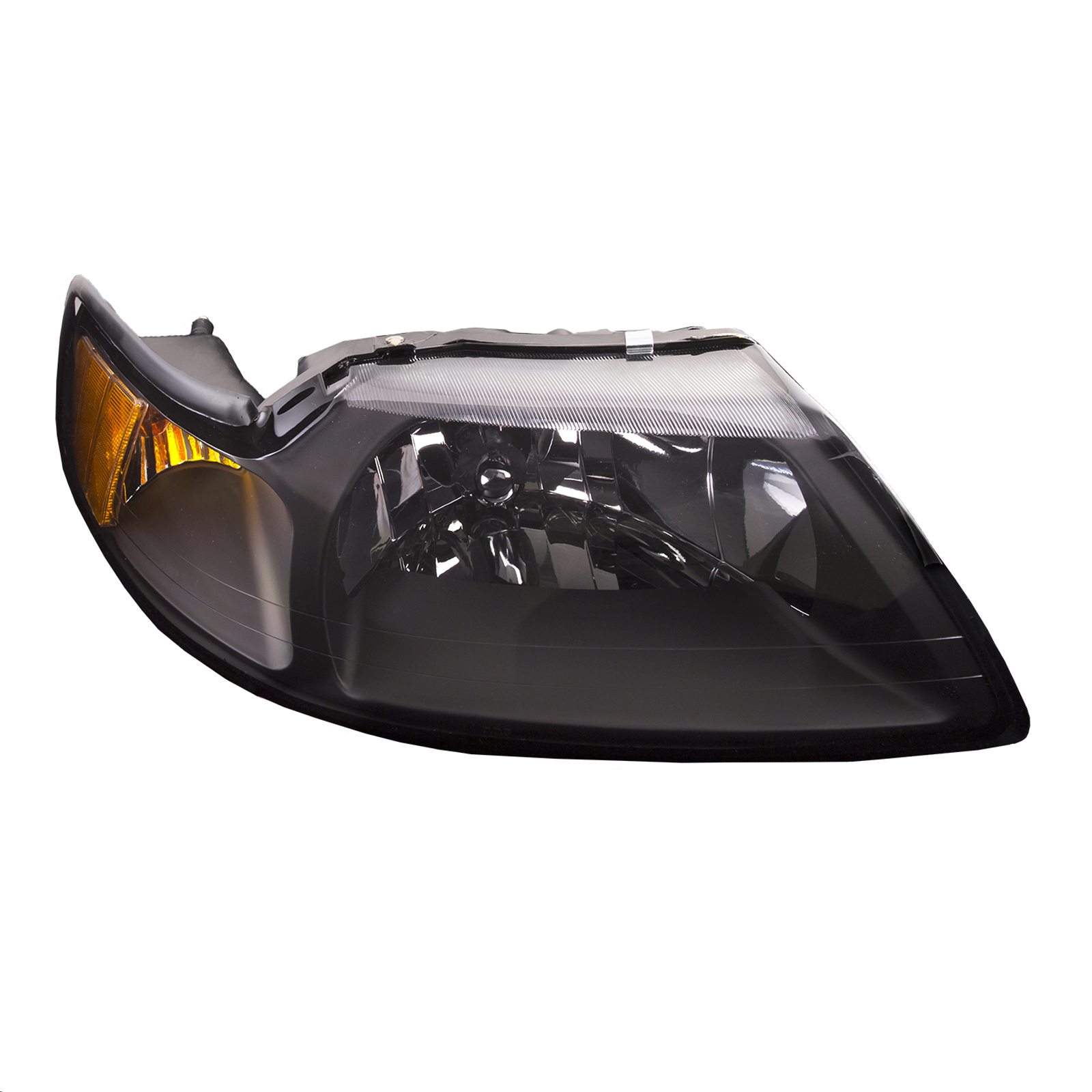Right Passenger Side Headlight For 01-04 Ford Mustang; CAPA Certified